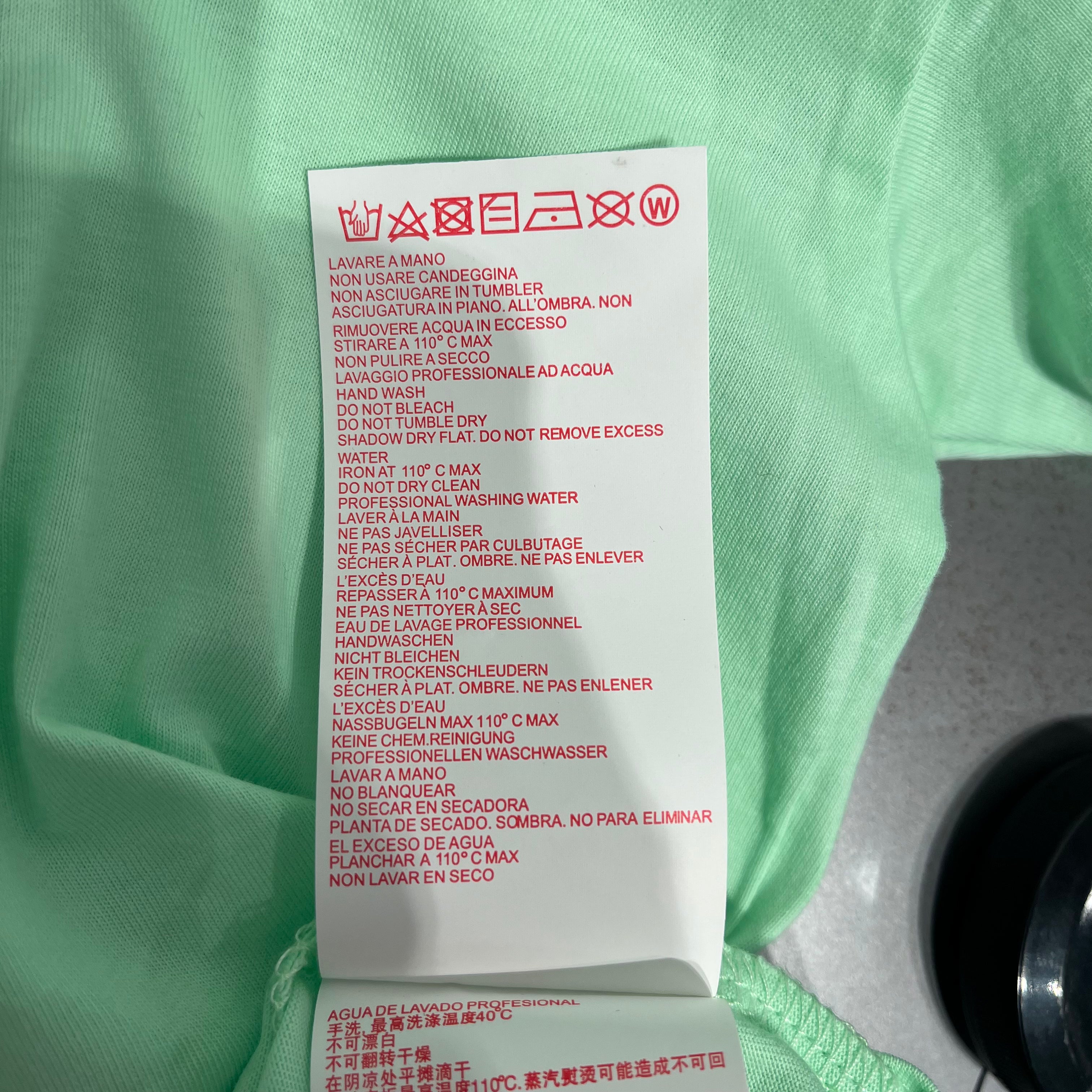 MARNI/T-Shirt/36/Cotton/GRN/Graphic/MARNI PAINT STROKES view 6