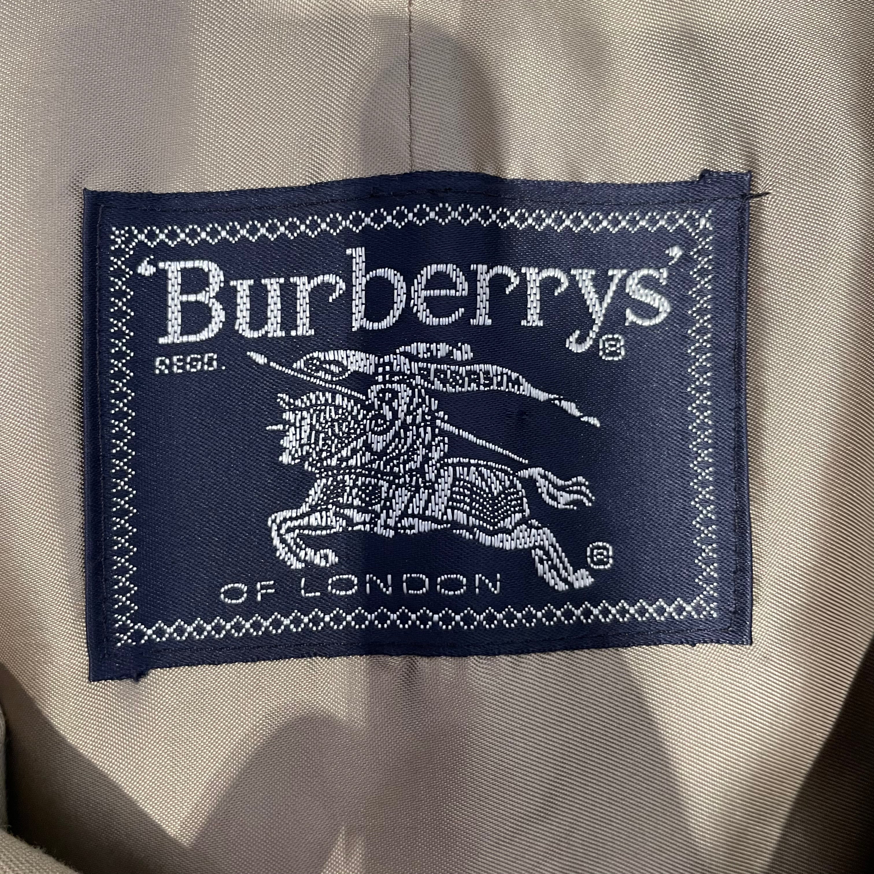 BURBERRY LONDON/Jacket/L/Nylon/BEG/Macintosh Trench Coat view 3