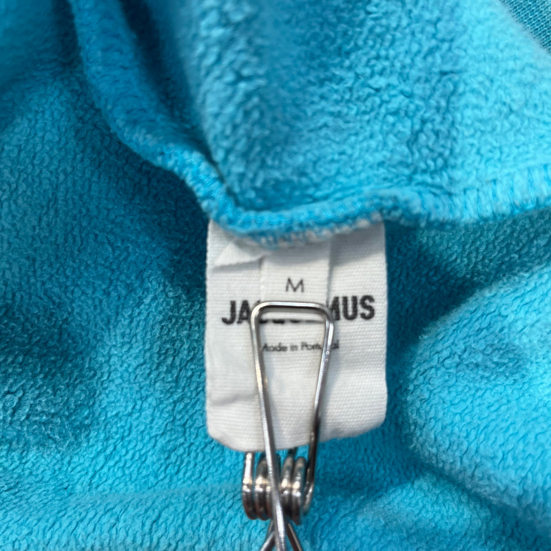 JACQUEMUS/Hoodie/M/Cotton/BLU/