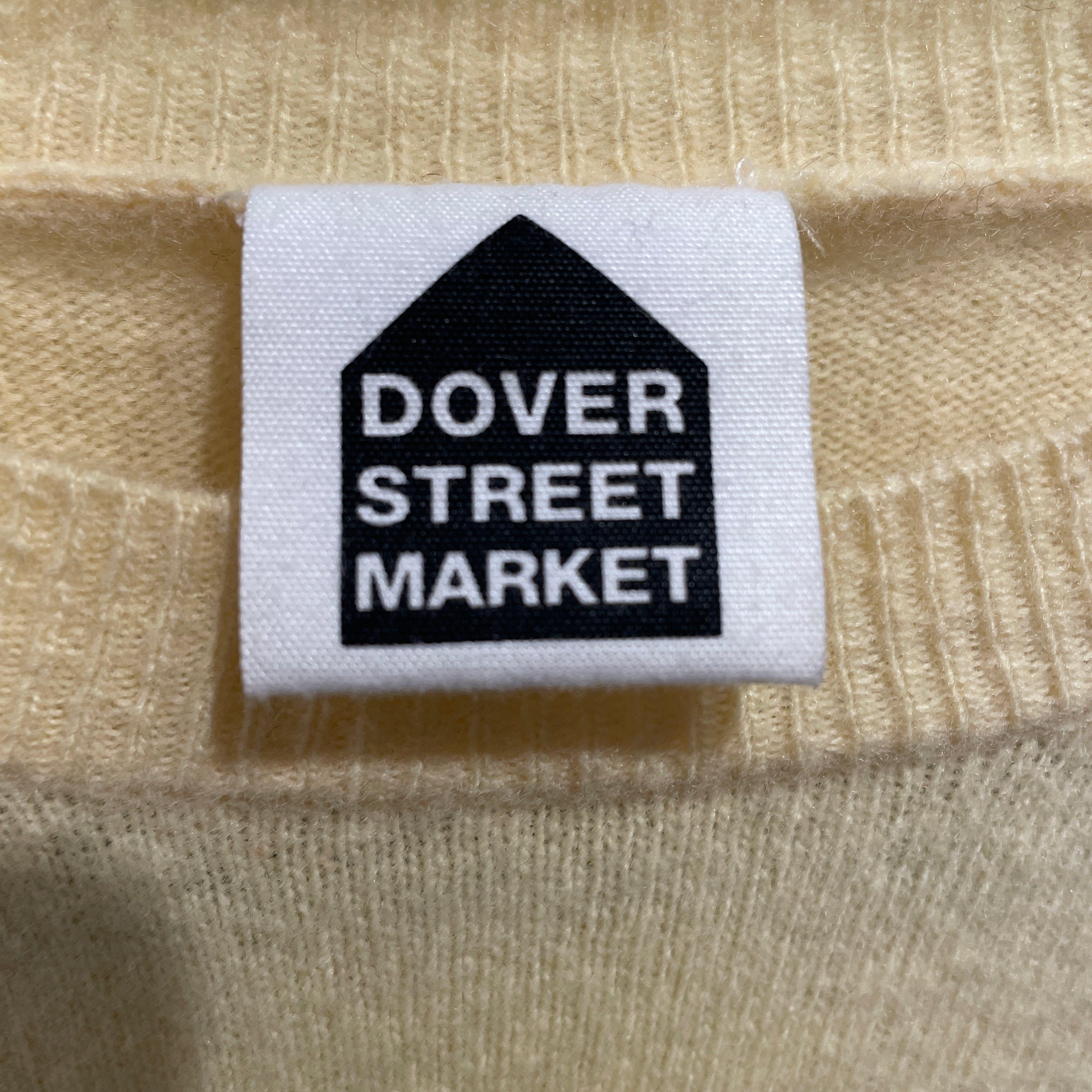COMME des GARCONS/DOVER STREET MARKET/Sweater/Graphic/Wool/IVR/MATMEN view 3