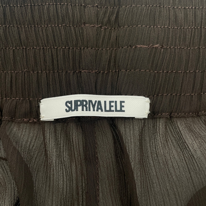 SUPRIYA LELE/Bottoms/M/Polyester/BRW/