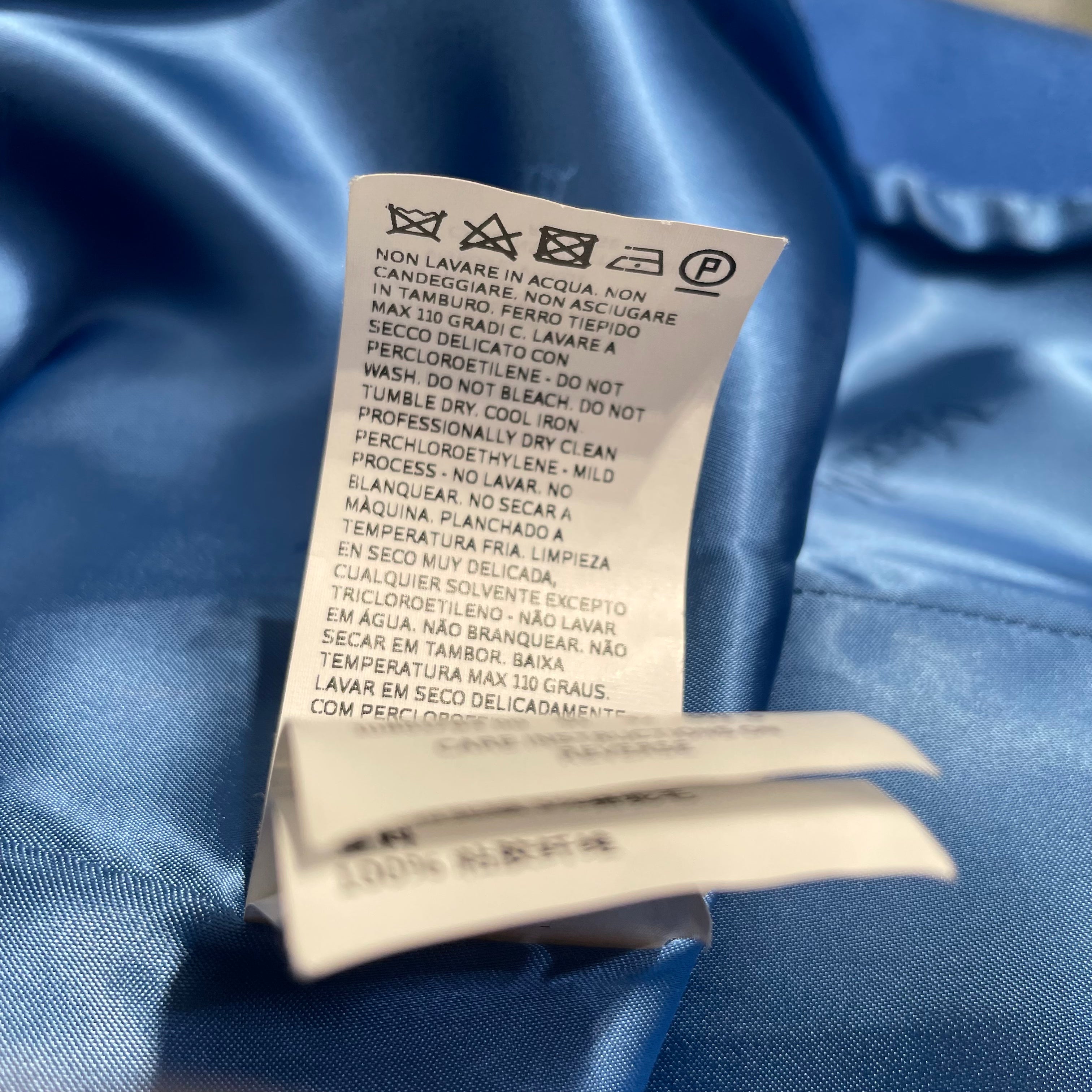 MAX MARA/Trench Coat/Wool/BLU/ view 4
