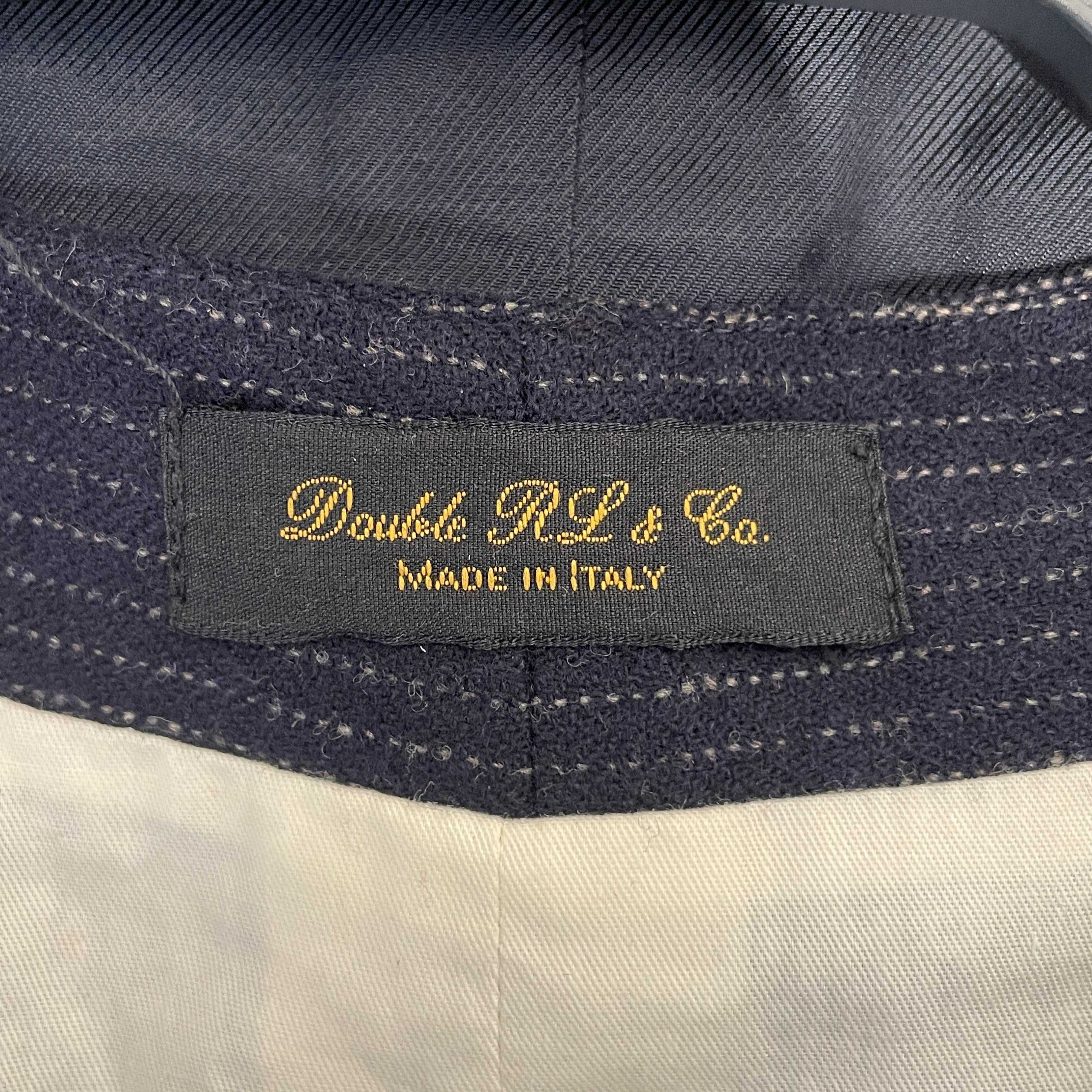 RRL/Vest/38/Stripe/Cotton/NVY/ view 3