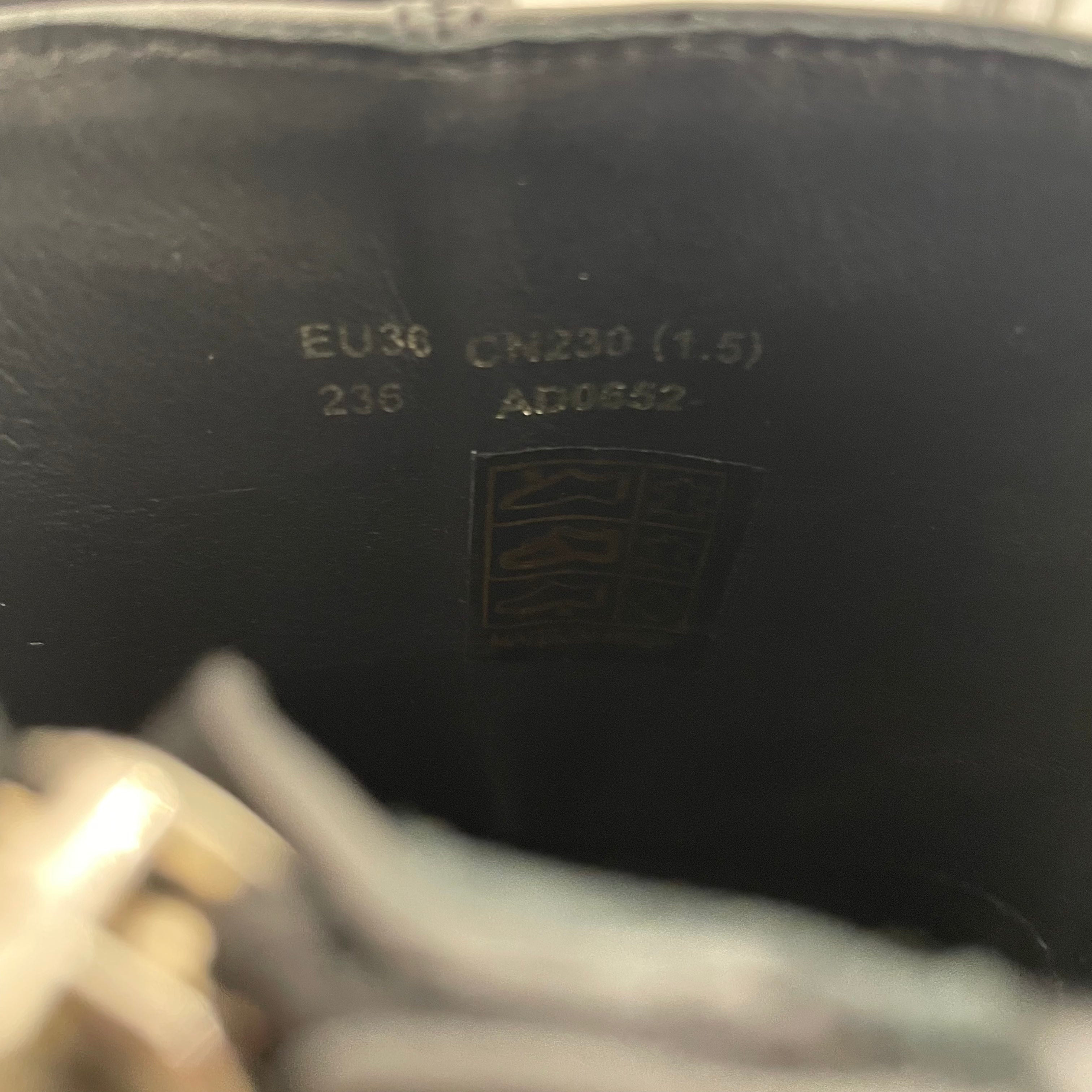 Acne Studios/Ankle Boots/EU 36/Leather/BLK/Side Zip/MUSUBI BOW DETAIL view 4