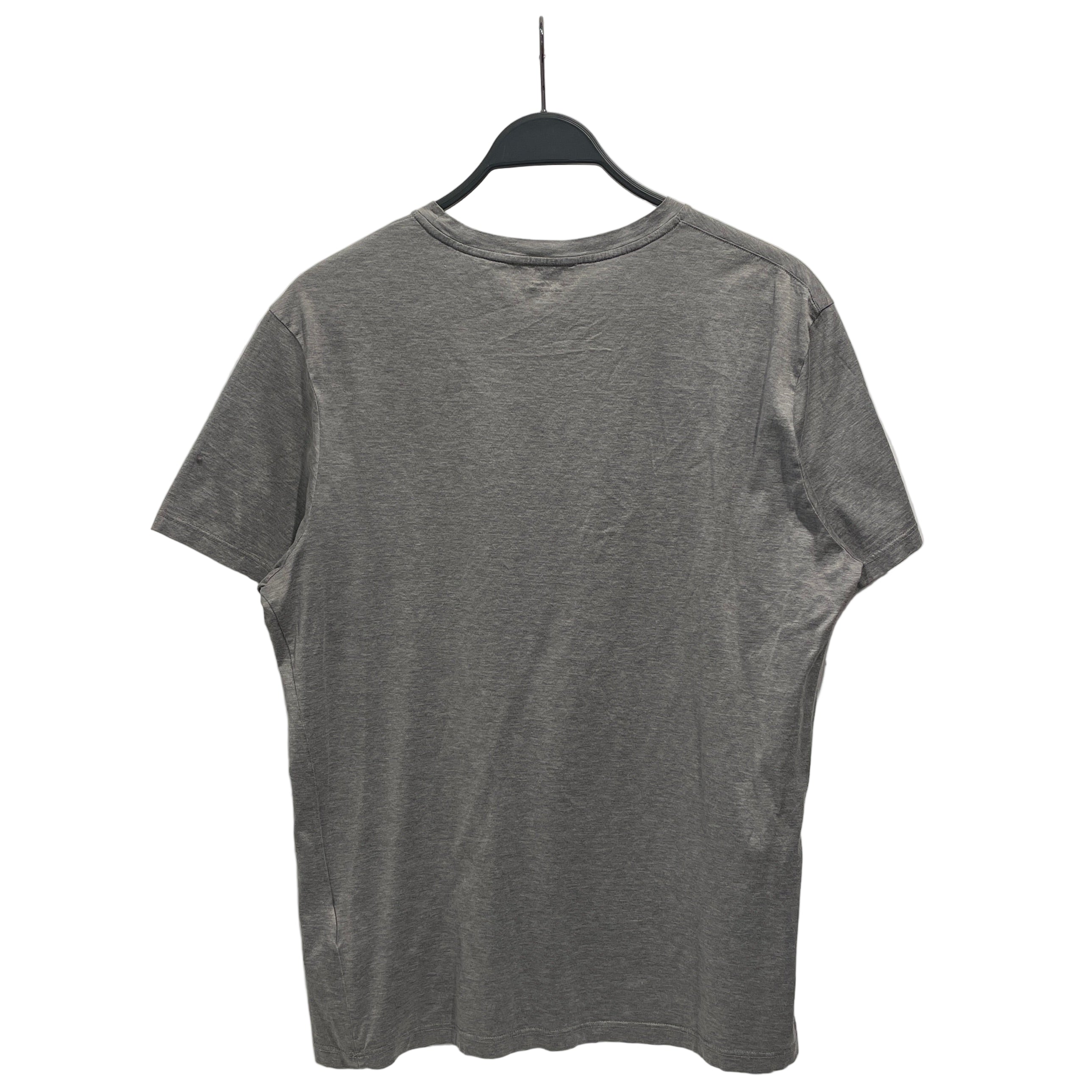 VERSACE/T-Shirt/L/Cotton/GRY/Graphic/ view 2