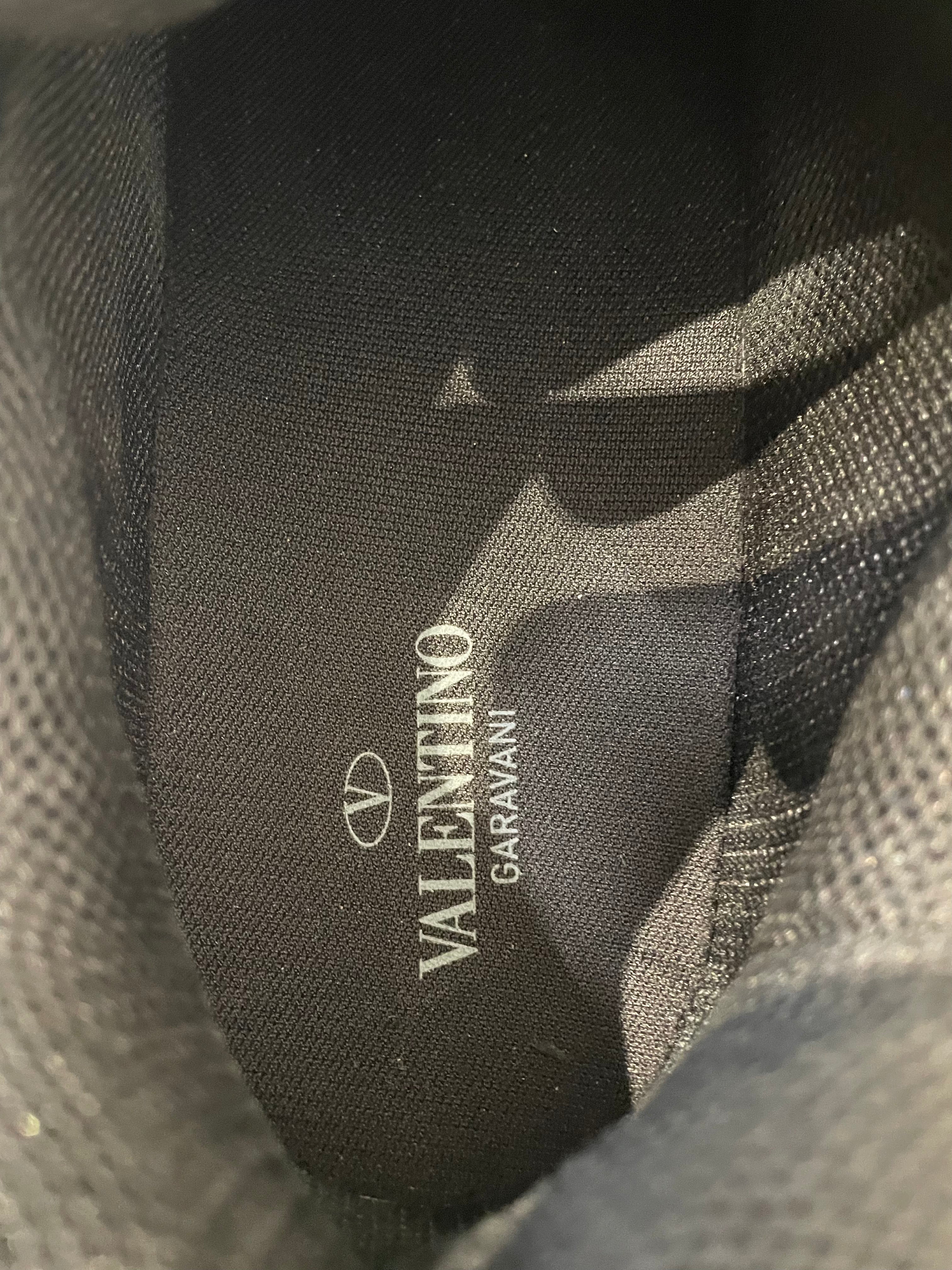 VALENTINO/Low-Sneakers/EU 48/Border/BLK/GUNMETAL WADE SNKRS view 3