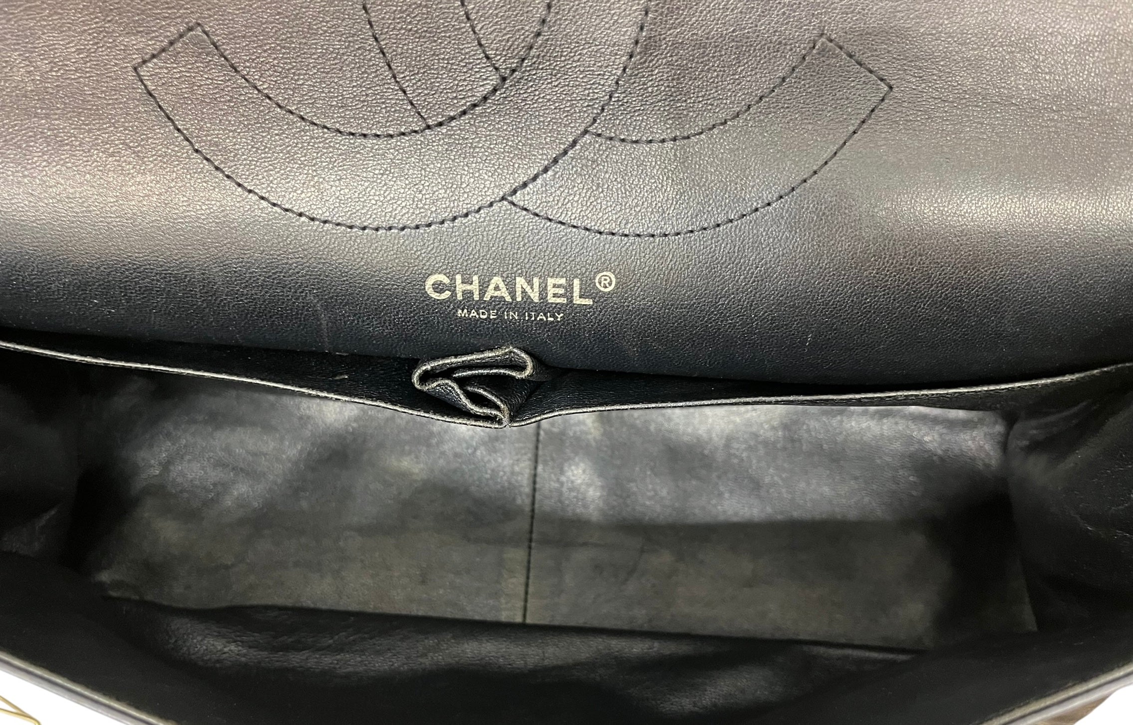 CHANEL/Hand Bag/Leather/NVY/2.55 REISSUE DOUBLE FLAP view 5