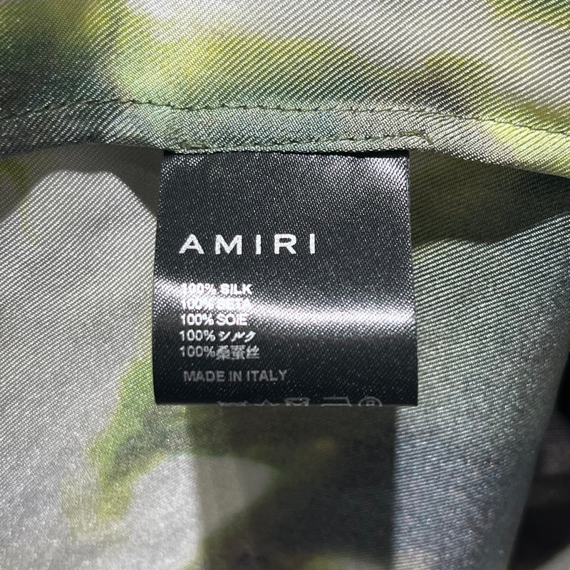 AMIRI/SS Shirt/M/Silk/GRN/All Over Print/