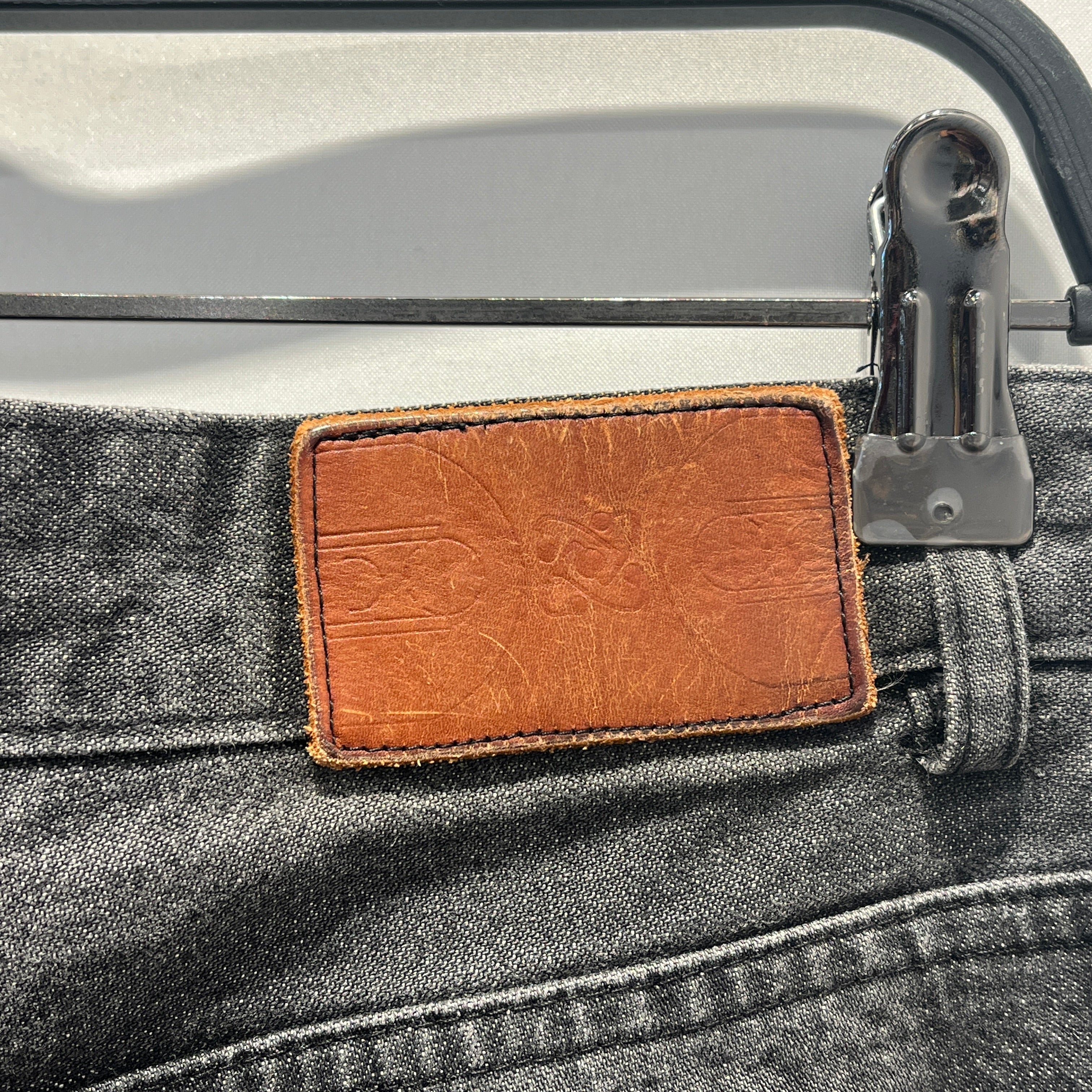 Goodfight/Pants/32/Cotton/BLK/FADED WASH/BAGGY view 6