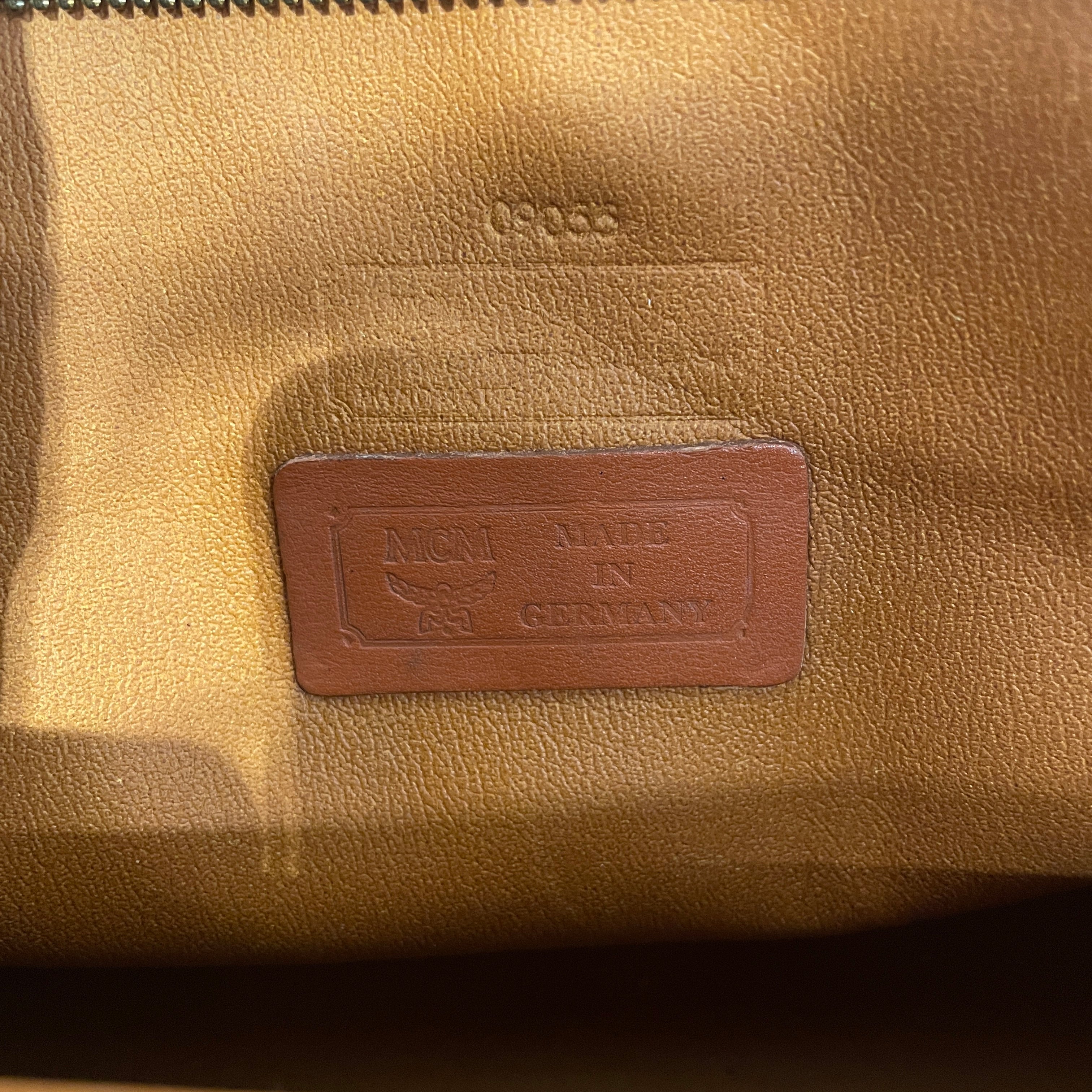 MCM/Clutch Bag/Monogram/Leather/BEG/Visetos Clutch view 4