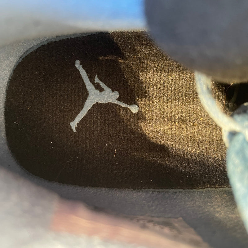 Jordan/Hi-Sneakers/US 5.5/Suede/BLU/Retro 4 Uni Blue