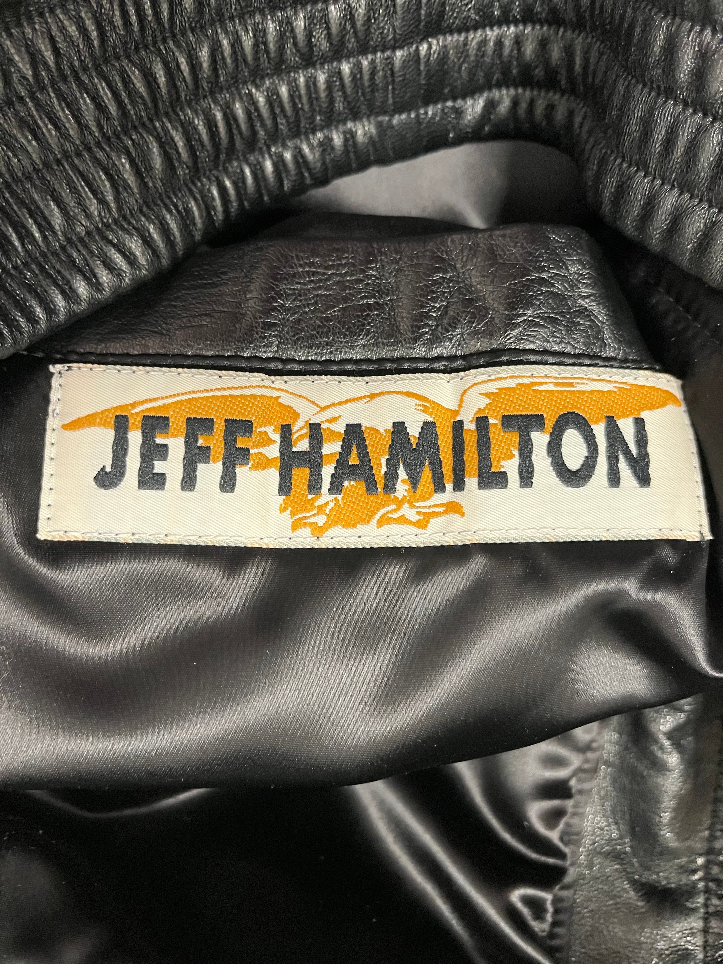 JEFF HAMILTON/Jacket/XXL/Leather/BLK/ST. ANDREWS PRODUCTS view 4