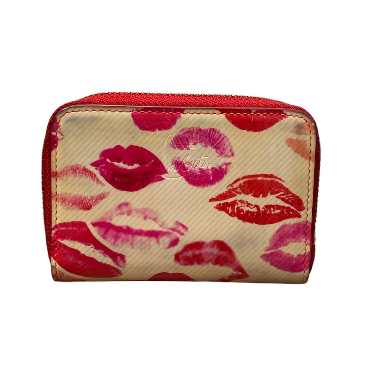 Christian Louboutin/Wallet/All Over Print/MLT/STUDDED LIP PRINT WALLET view 3