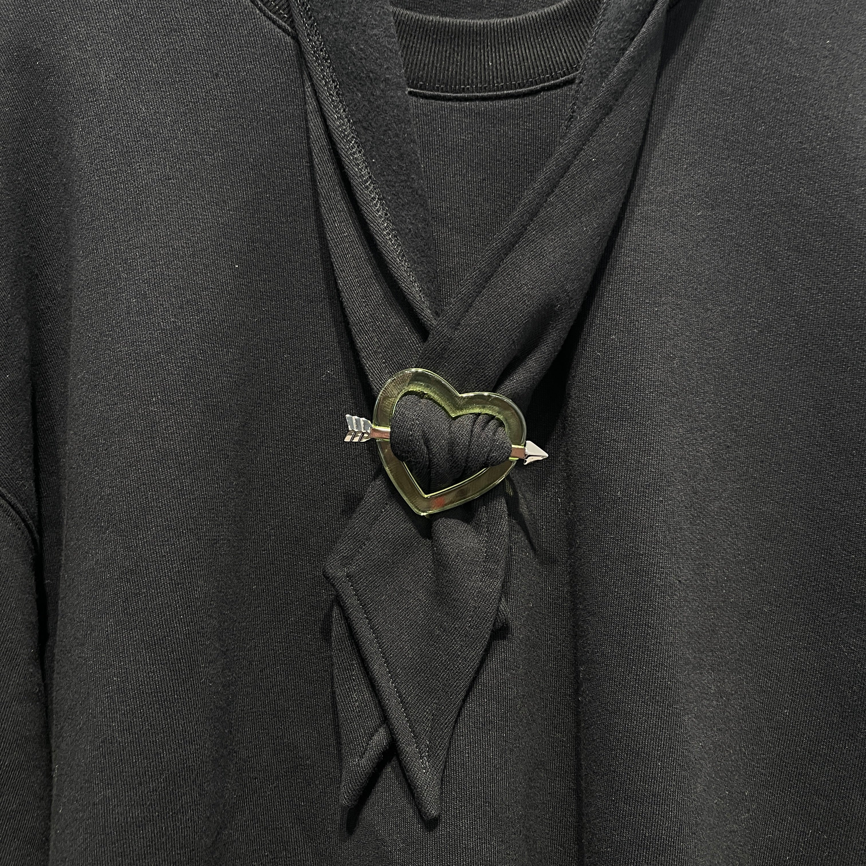 Jean Paul GAULTIER/Sweatshirt/S/Cotton/BLK/Pullover/Glitter JPG Sailor Cut Swtshrt view 6