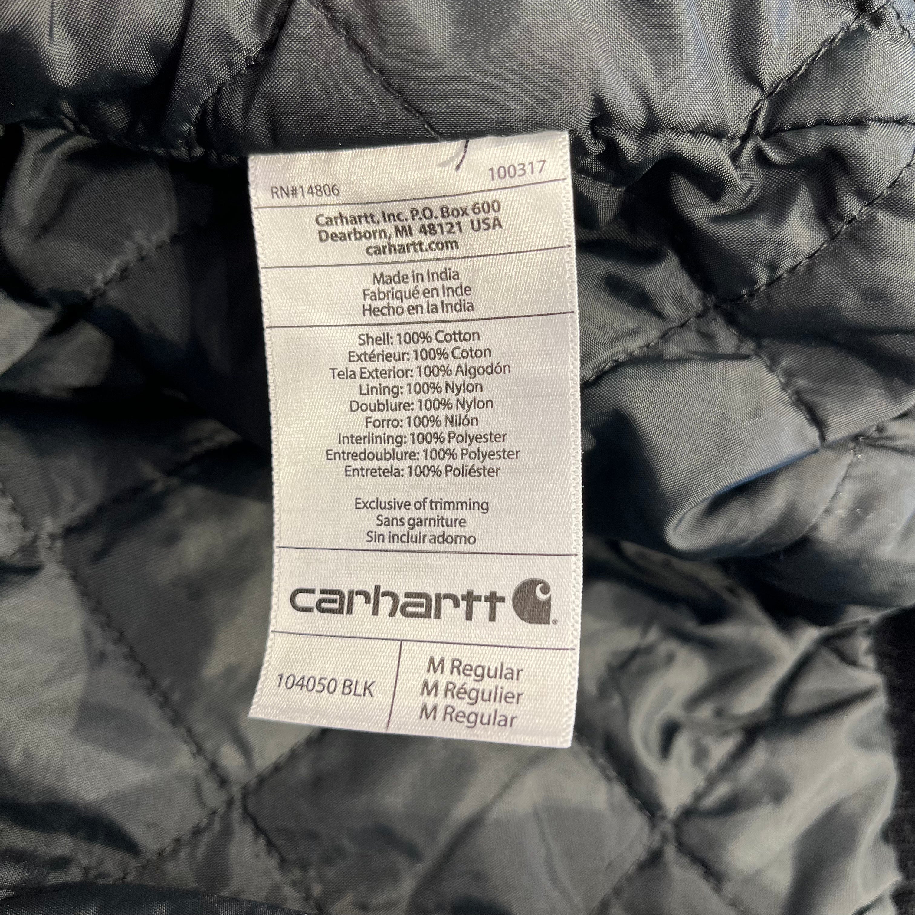 Carhartt/Jacket/M/Cotton/BLK/OG POWER ON CARHARTT JACKET view 4
