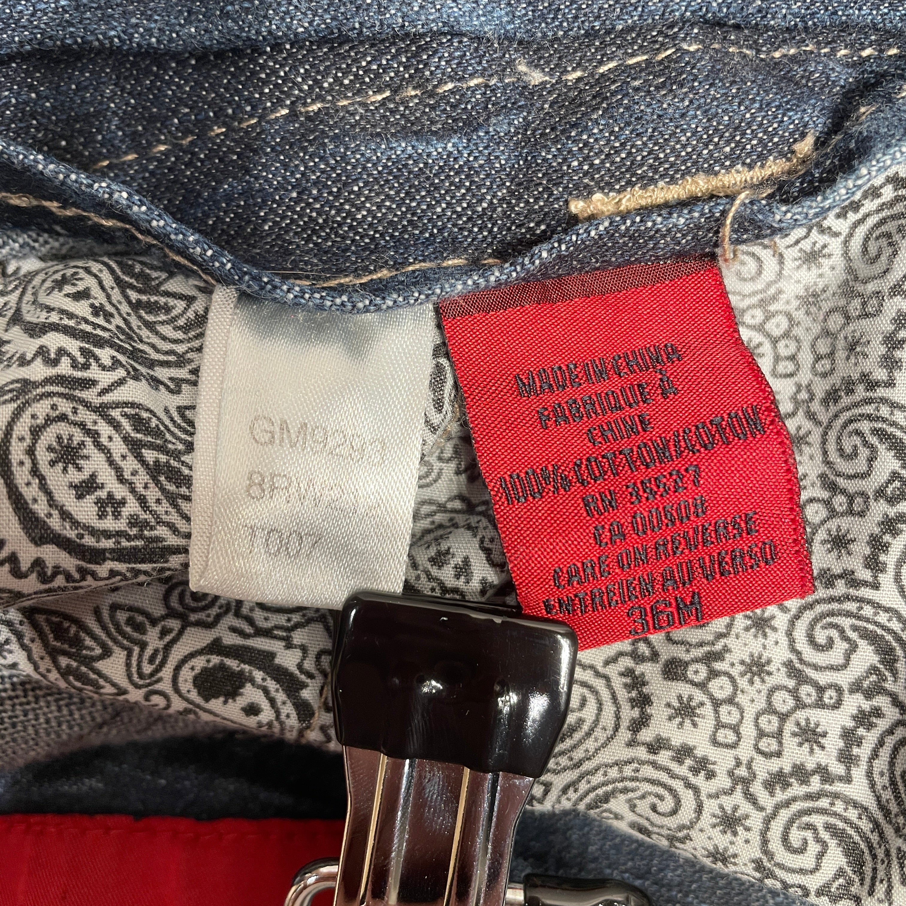 MARTHE FRANCOIS GIRBRAUD/Straight Pants/36/Denim/NVY/MARTHE FRANCIOUS view 4