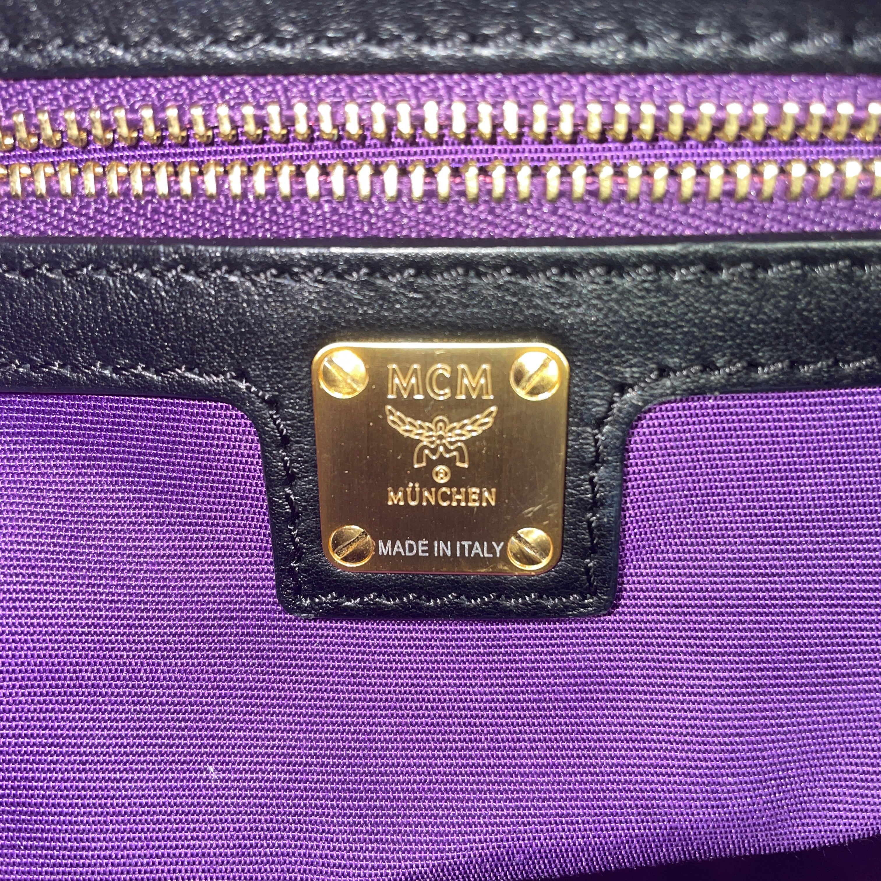 MCM/Hand Bag/Leather/BLK/REBECCA BAG view 3