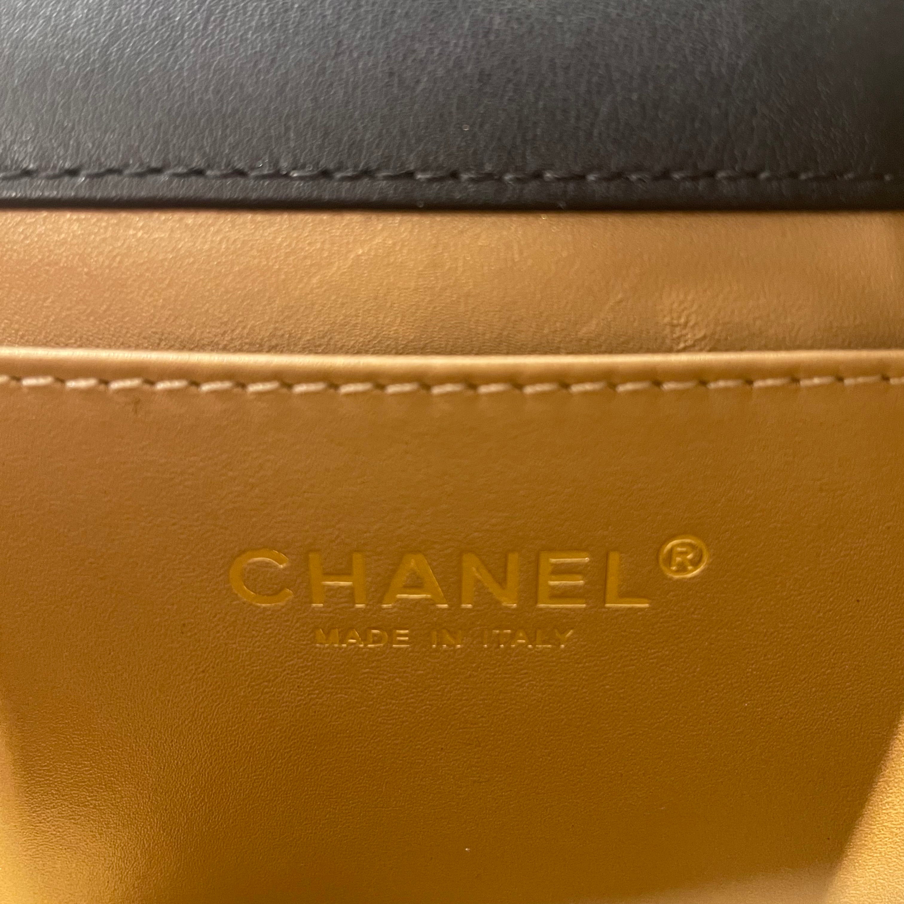 CHANEL/Hand Bag/Leather/BLK/gax4xpp4 view 4