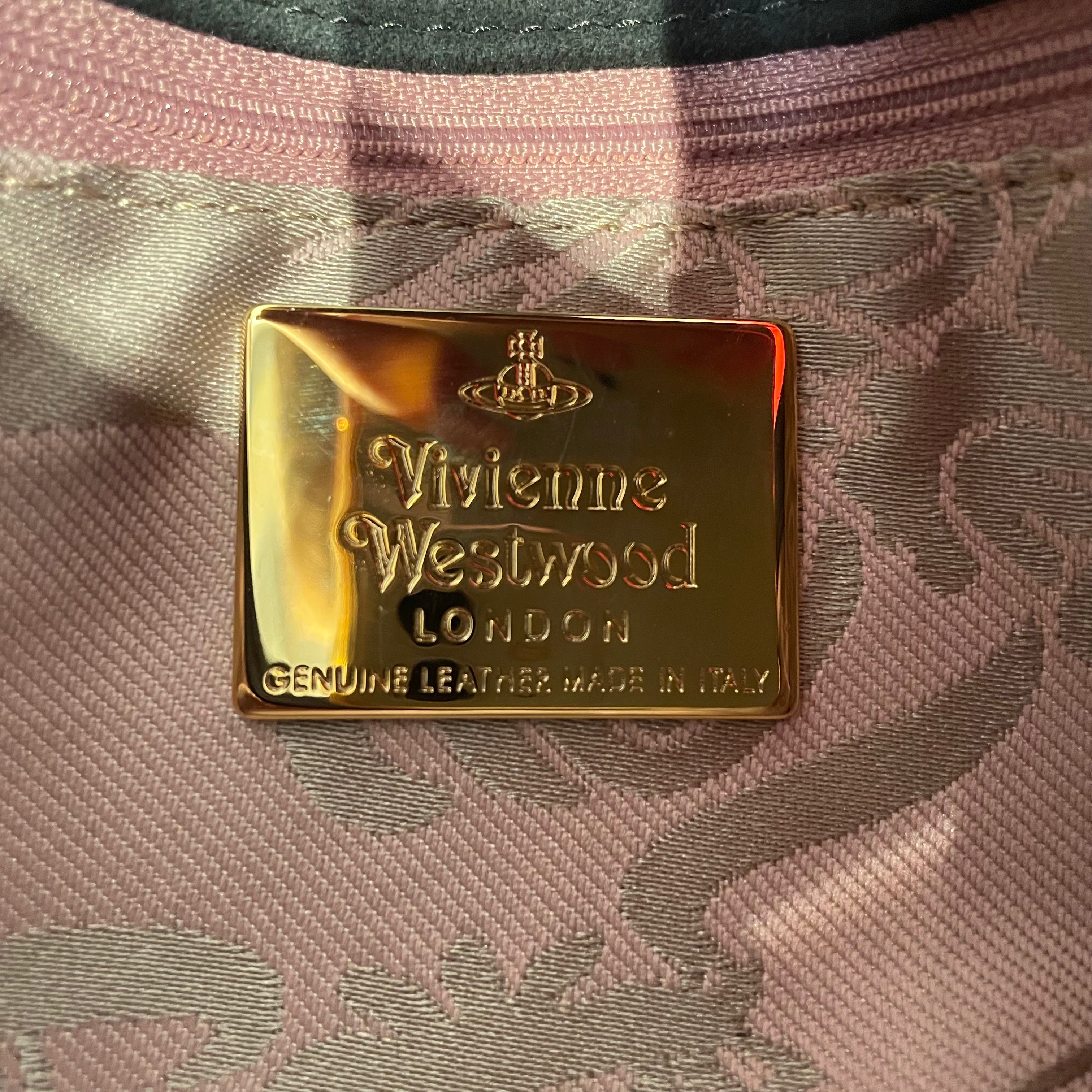 Vivienne Westwood/Clutch Bag/Leather/BLK/sex plaque clutch view 4
