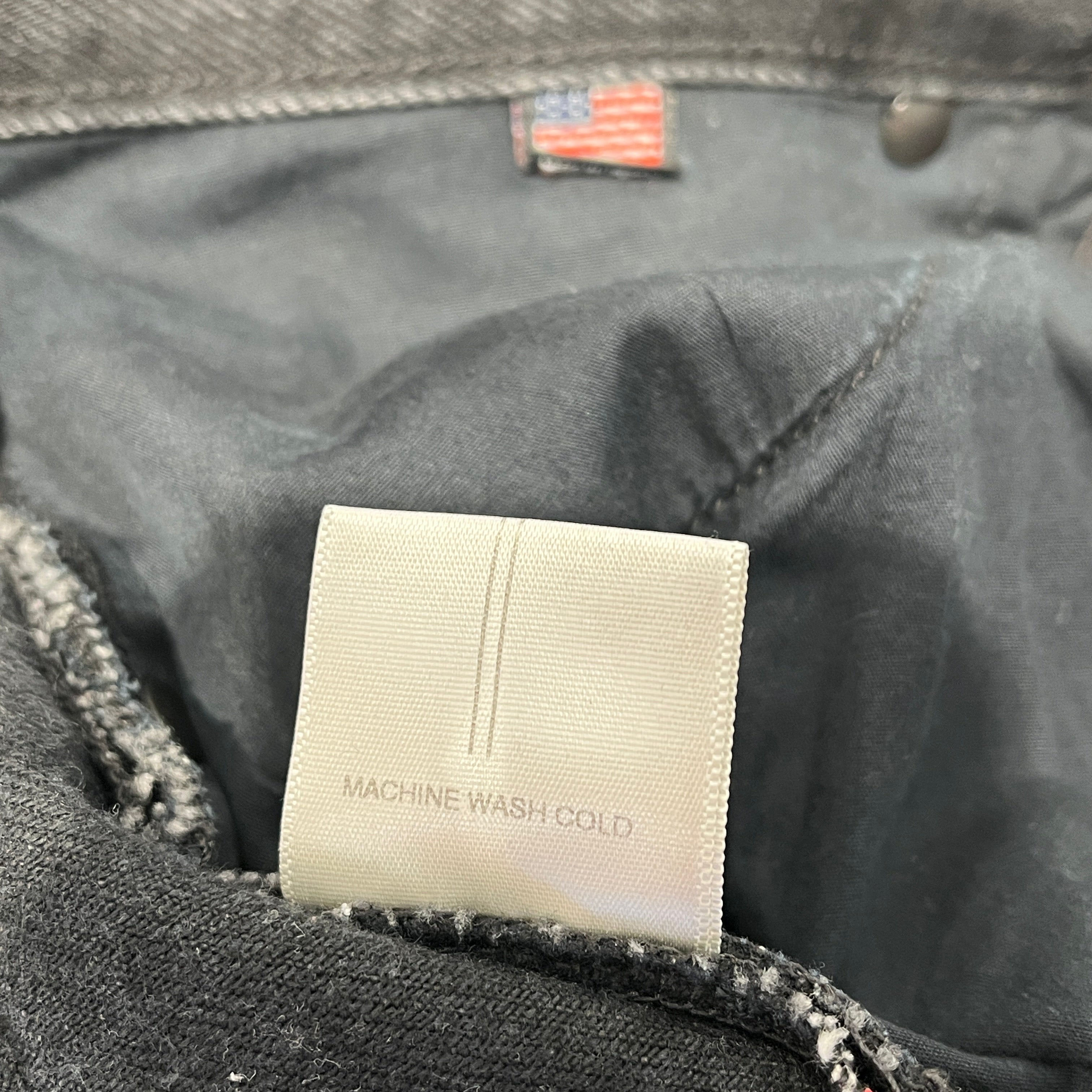 K-TWO STUDIOS/Pants/M/Denim/BLK/selvedge washed jeans view 5