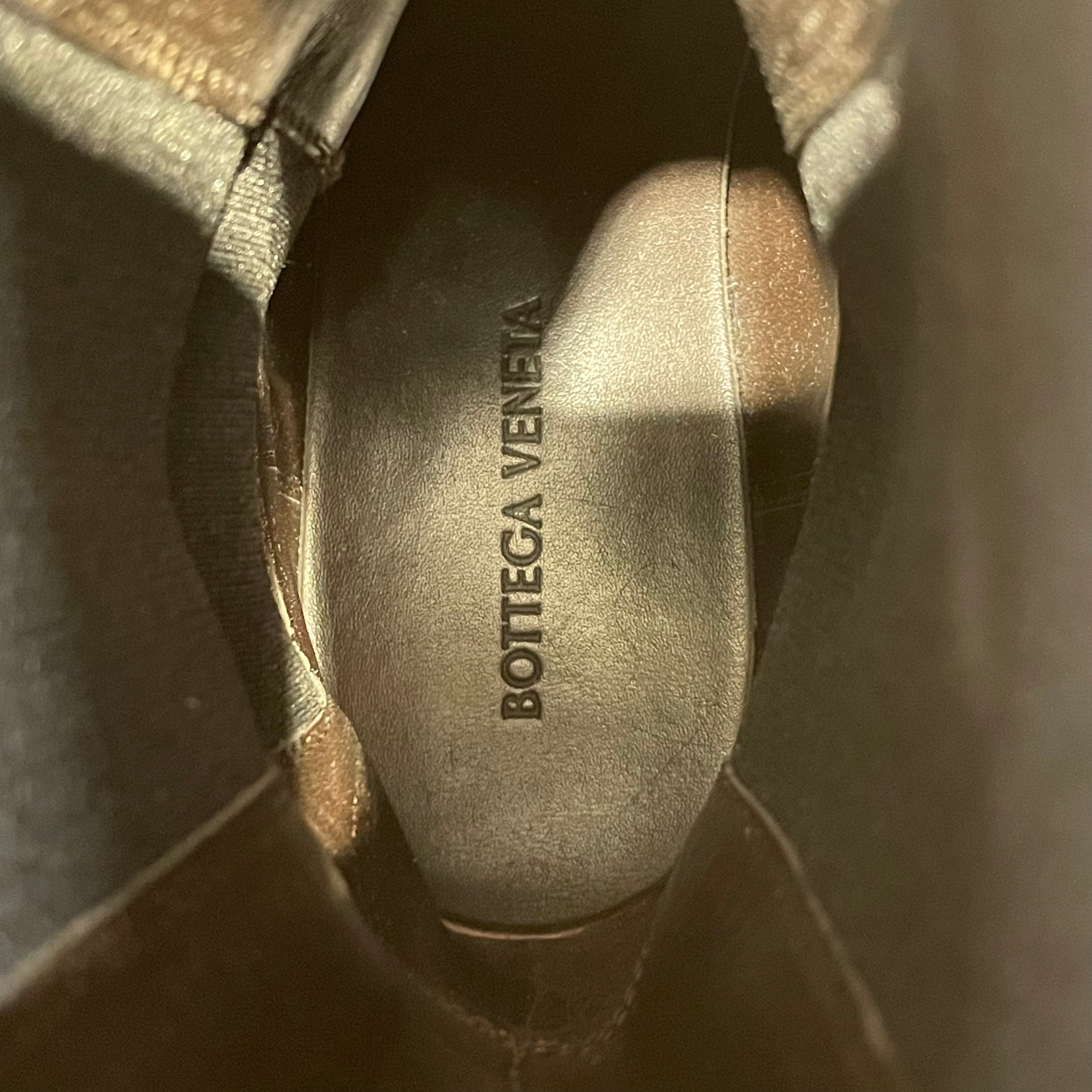 BOTTEGA VENETA/Boots/EU 39.5/Leather/BLK/PNK SOLE CHELSEA BOOT view 3