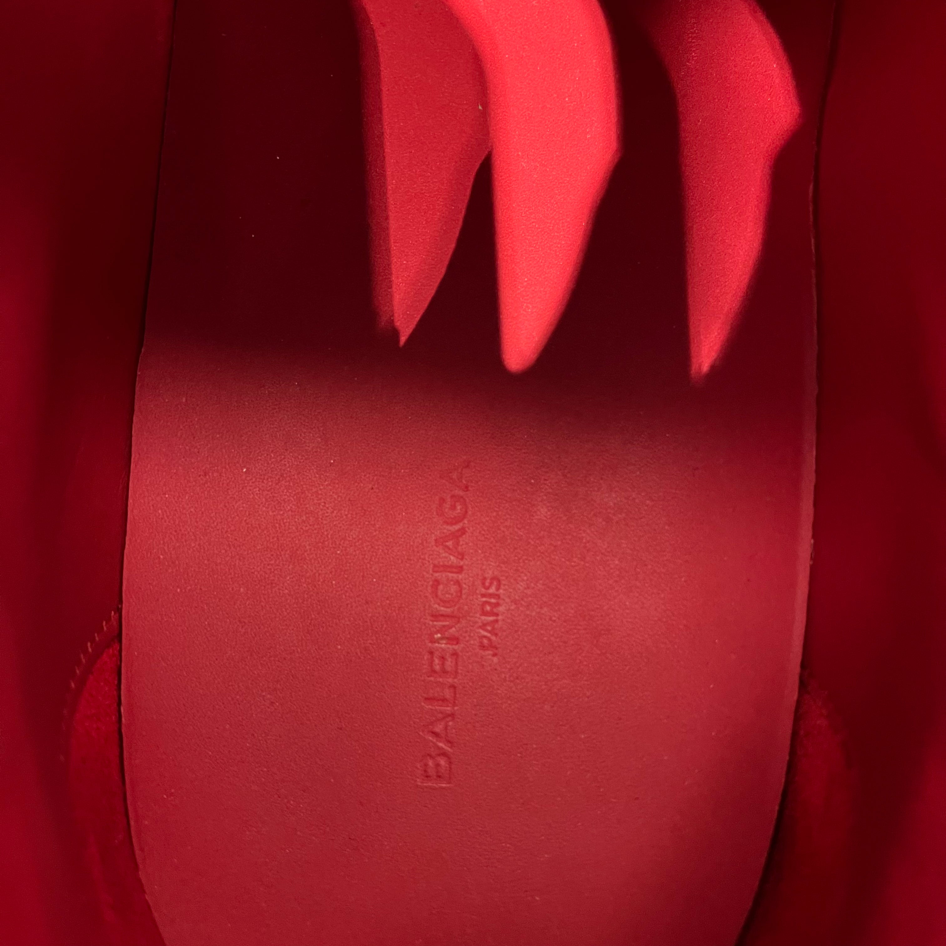 BALENCIAGA/Hi-Sneakers/US 13/Leather/RED/ARENAS view 5