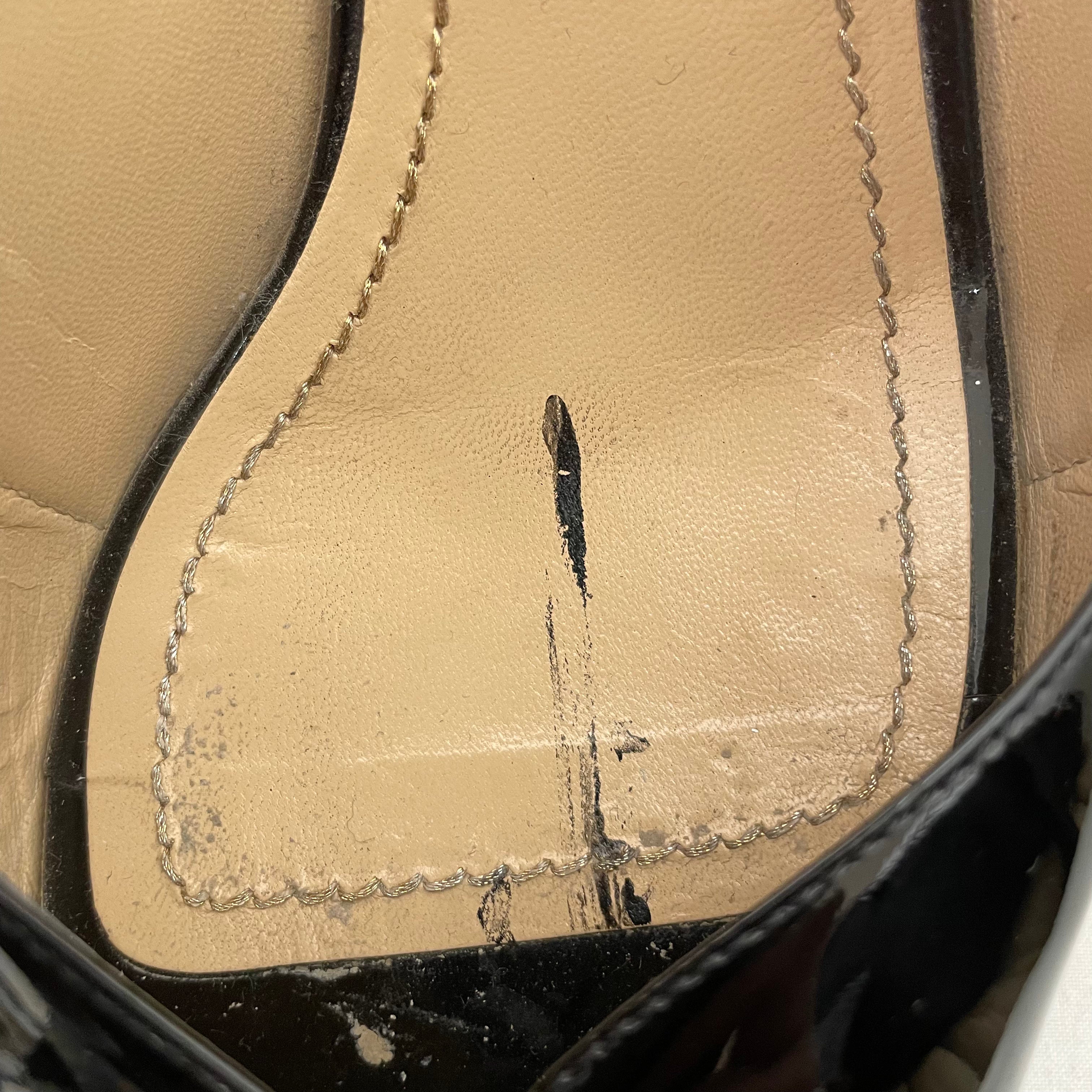 YVES SAINT LAURENT/Heels/EU 38.5/BLK/TRIBUTE view 8