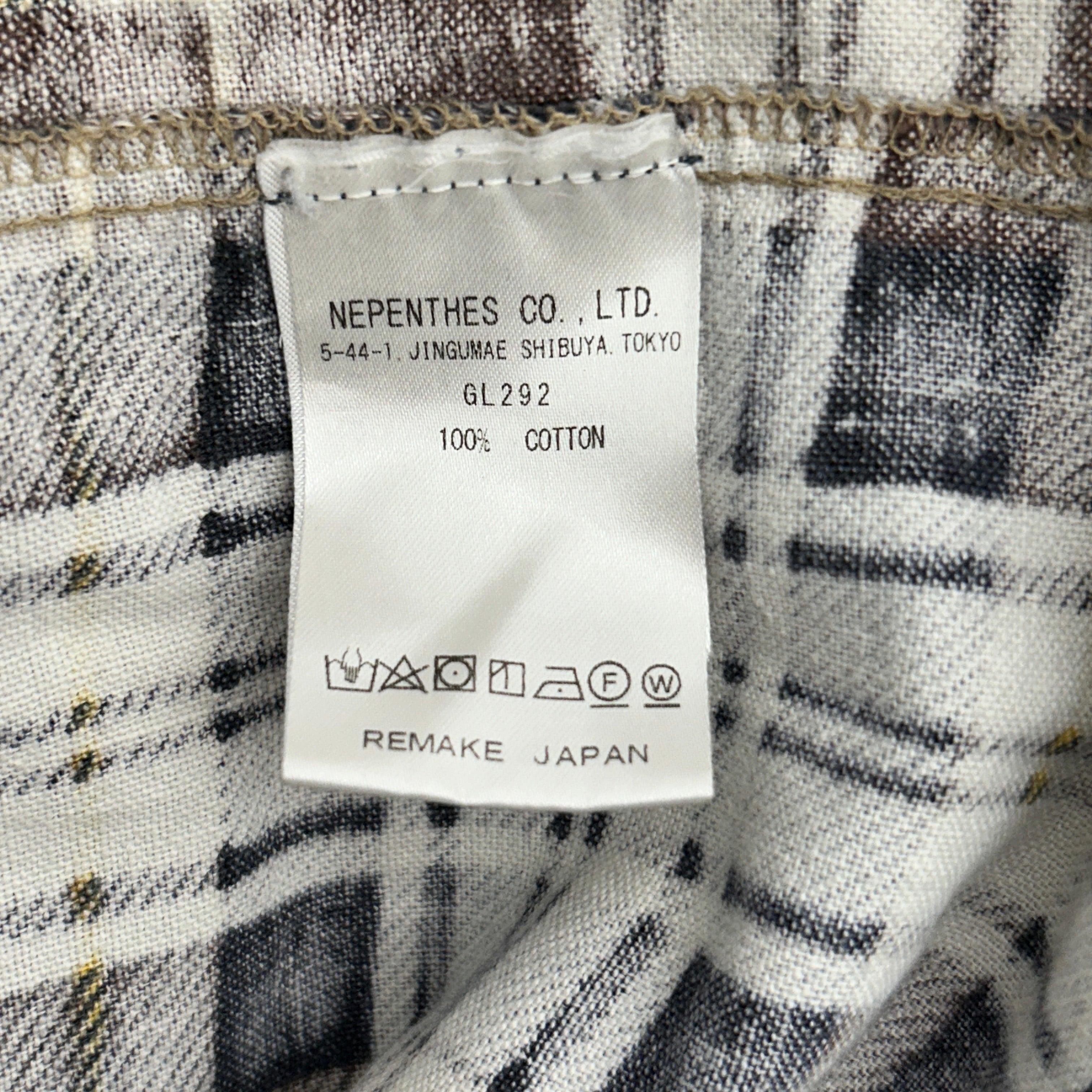 Rebuild by Needles/Flannel Shirt/XS/Cotton/MLT/Plaid/MLT CUT & COLOR YLLW PLUS ARMS view 4