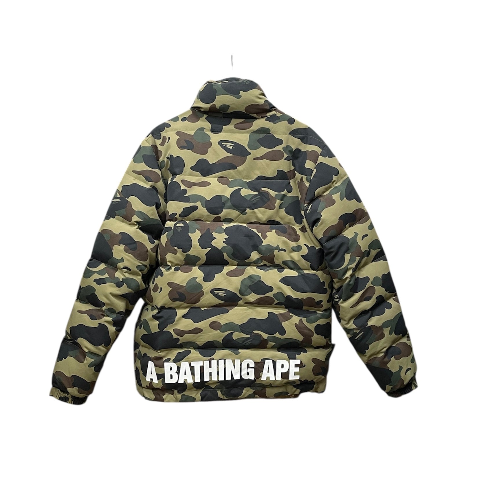 A BATHING APE/Puffer Jkt/S/Nylon/GRN/Camouflage/001GDI201002H view 2