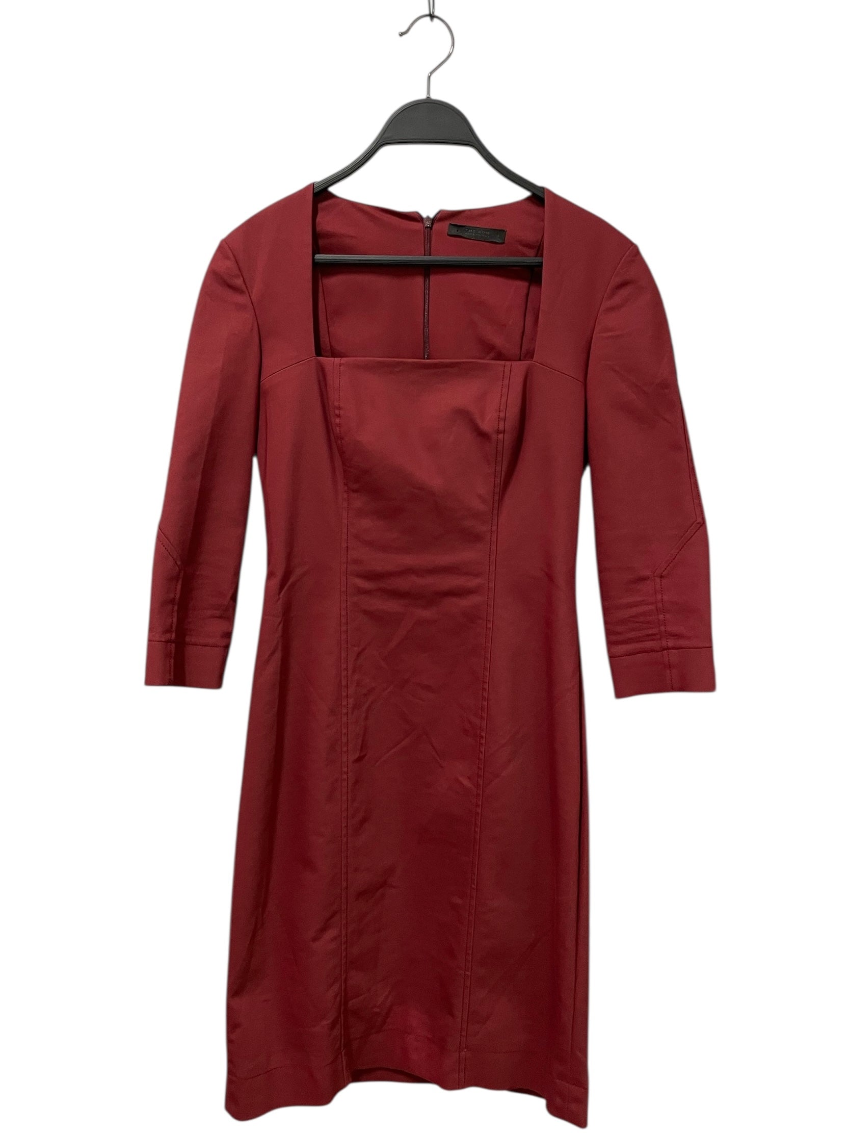 THE ROW/Dress/Cotton/RED/OPEN TOP view 1
