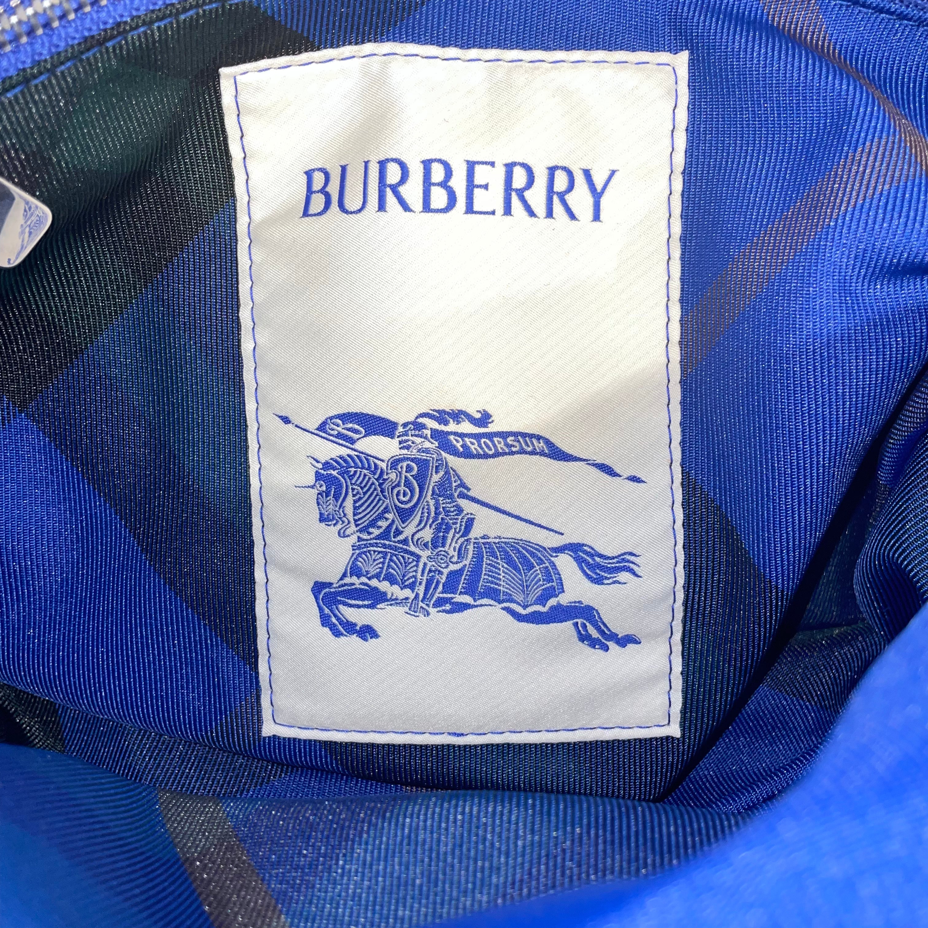 BURBERRY LONDON/Cross Body Bag/Leather/BLK/pillow padded messenger view 4