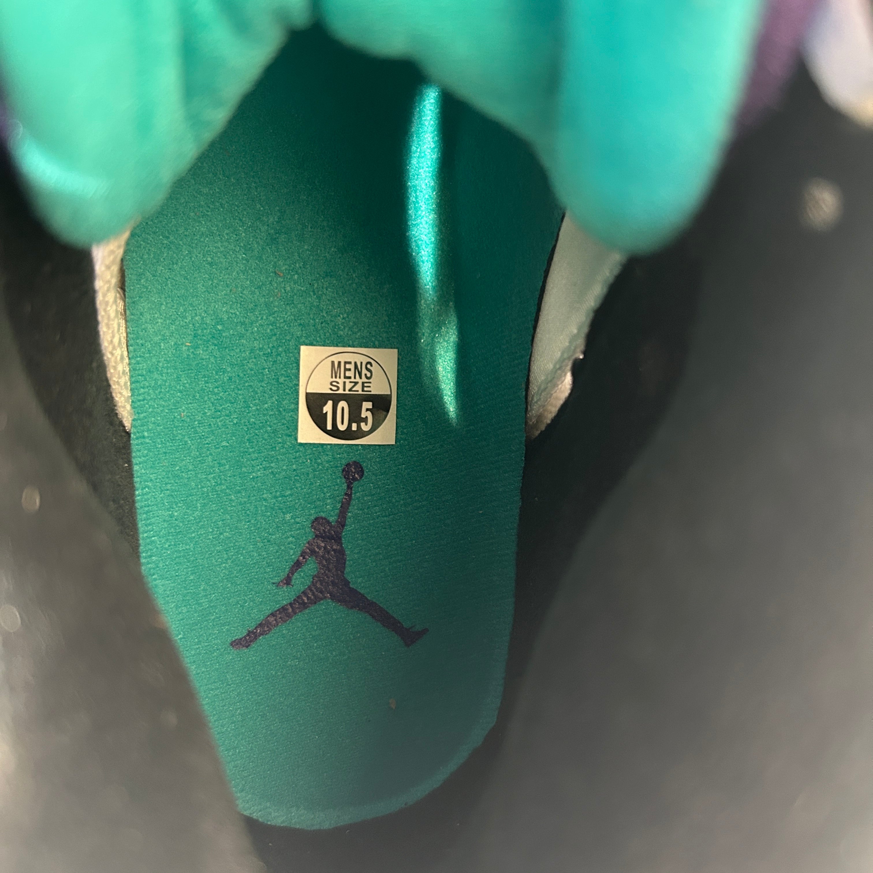 NIKE/Hi-Sneakers/US 10.5/Leather/WHT/Jordan 5 'Grape' view 3