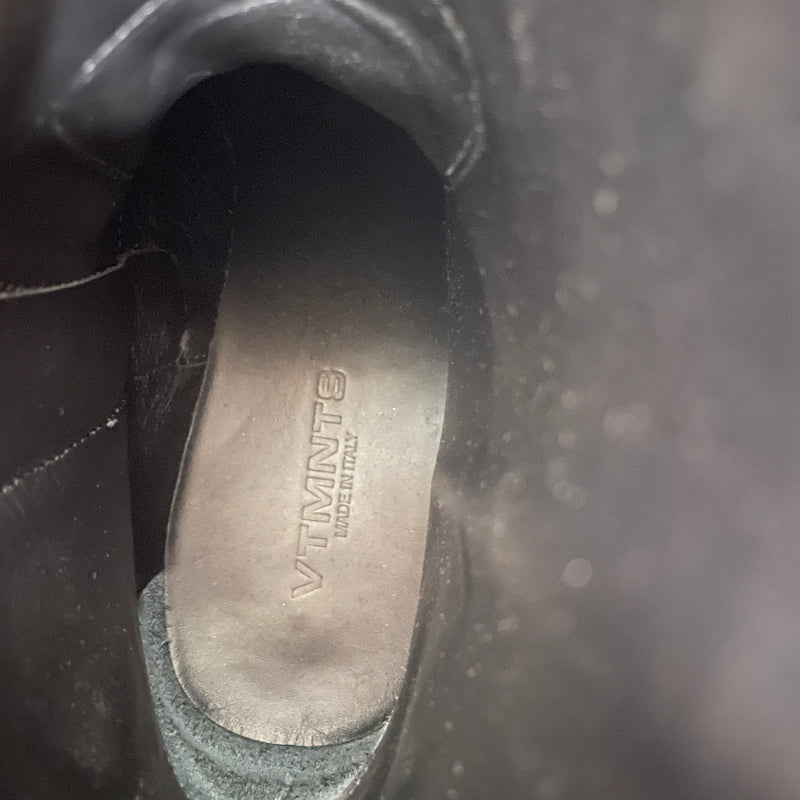 VETEMENTS/Cowboy Boots/EU 43/Leather/BLK/cowboy sq toes
