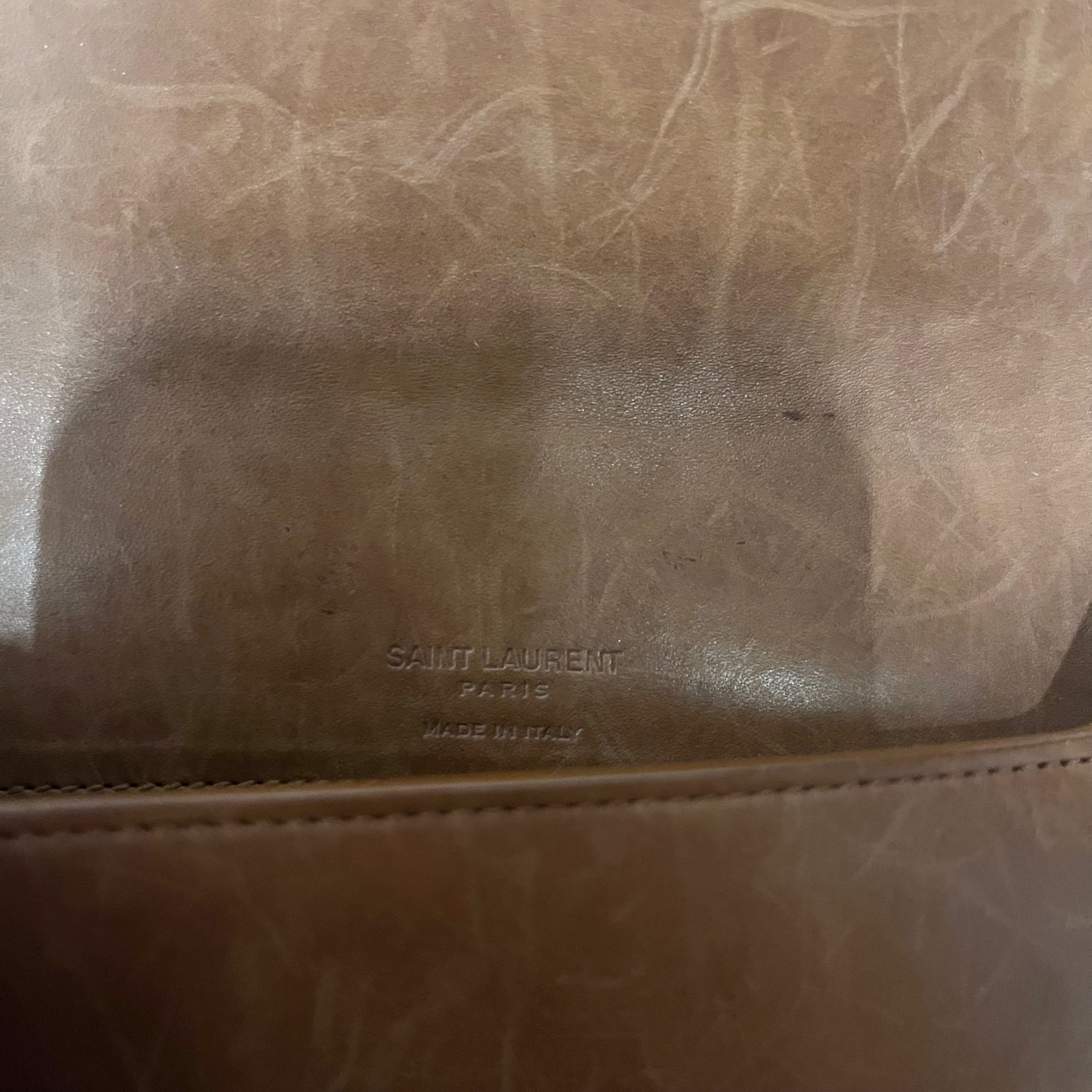 YVES SAINT LAURENT/Cross Body Bag/CML/shearling kate view 6
