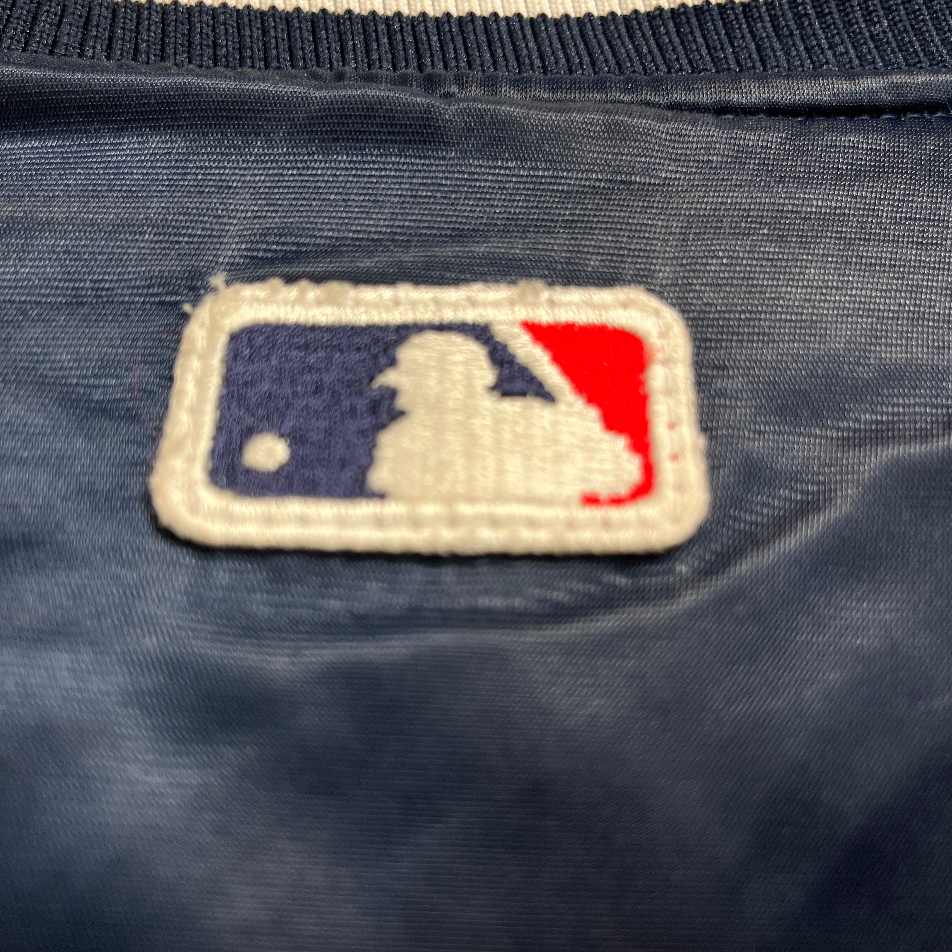 STARTER/Baseball Jkt/M/Nylon/BLU/Single Breasted/Yankees Bomber Jacket view 4