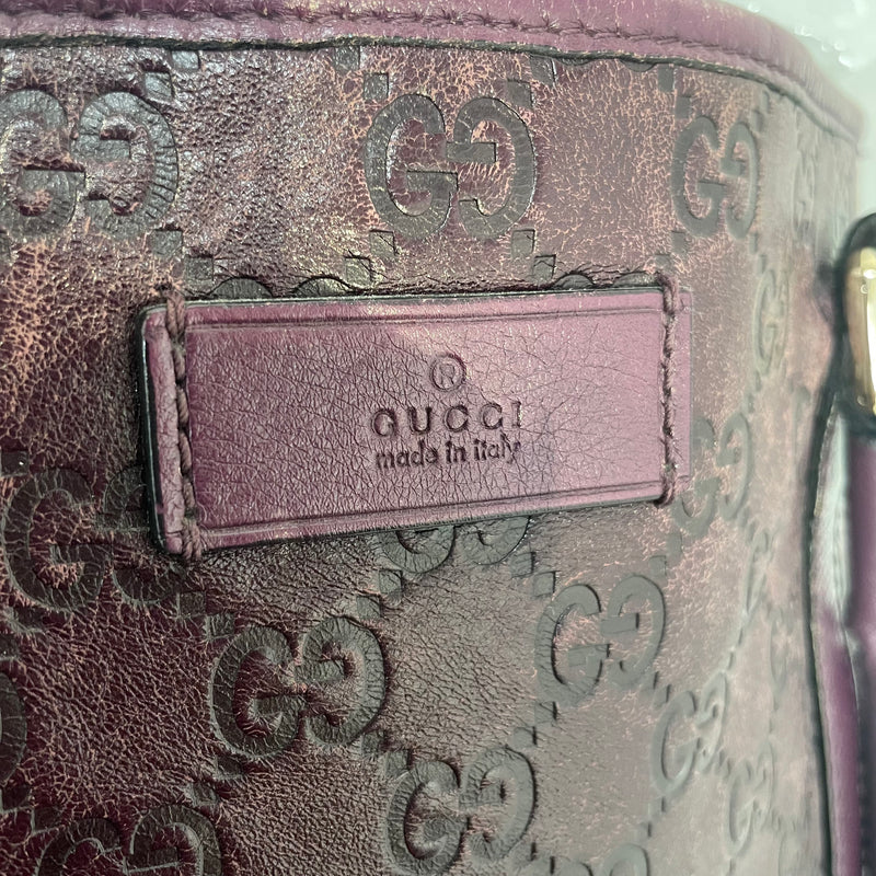 GUCCI/Hand Bag/Monogram/Leather/PPL/257302 204991