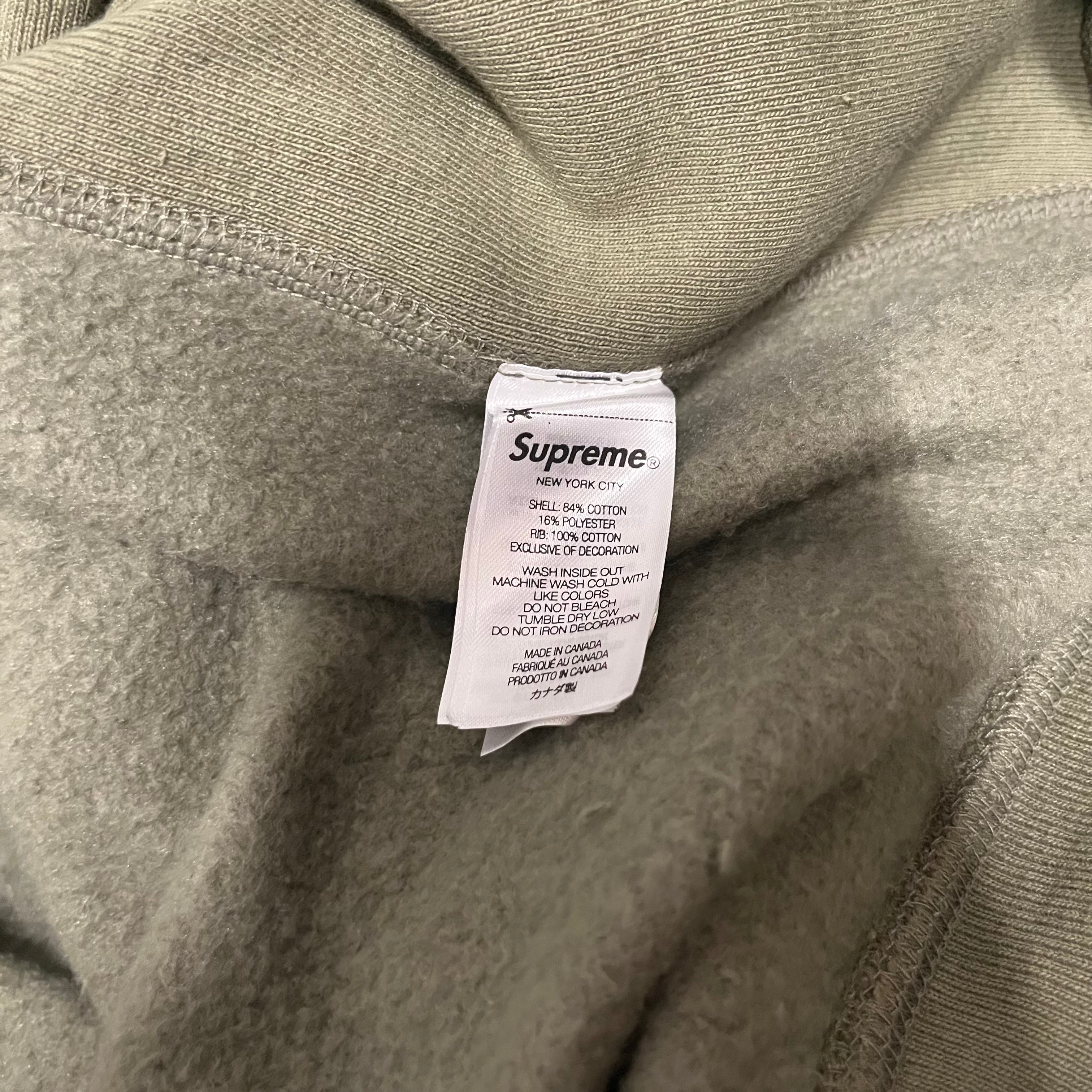 Supreme/Hoodie/XL/Graphic/Cotton/GRN/box logo view 4