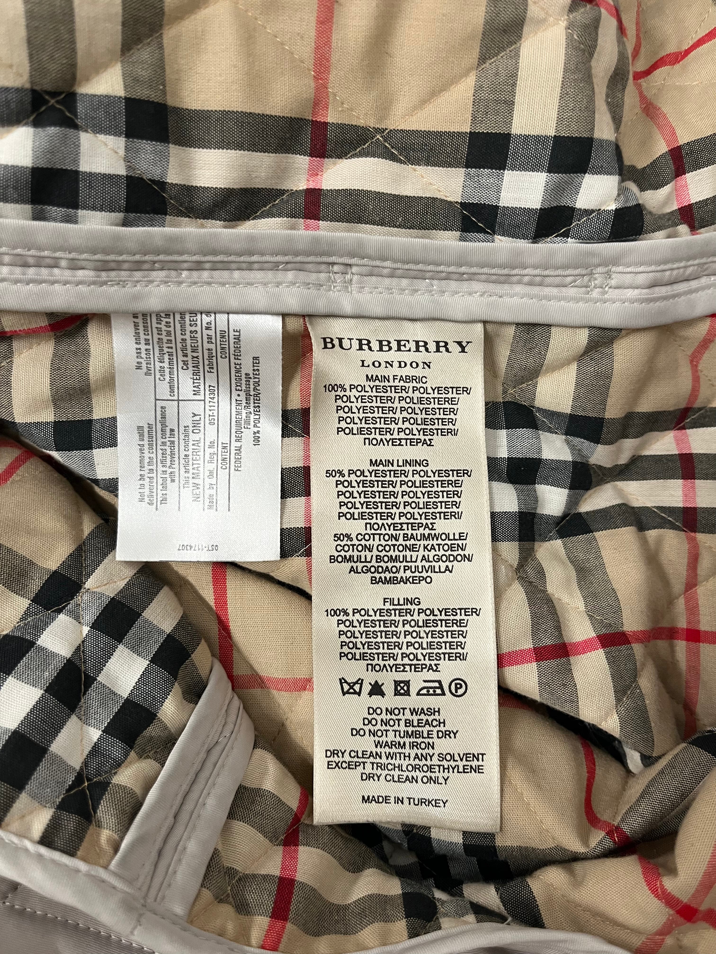 BURBERRY LONDON/Quilted Jkt/M/Polyester/SLV/QUILTED JACKET view 4