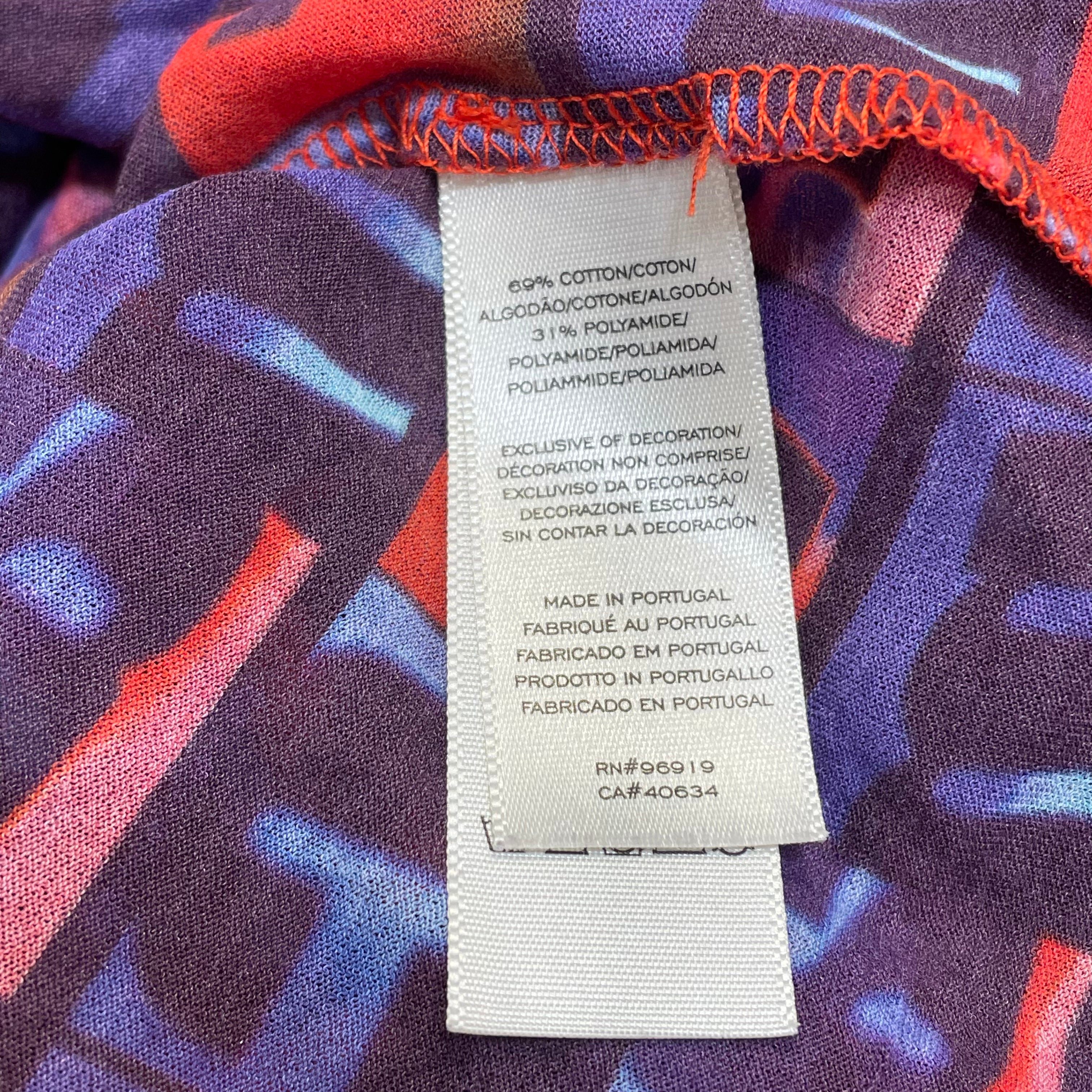 Heaven By Marc Jacobs/LS Blouse/L/All Over Print/Cotton/PPL/ view 4