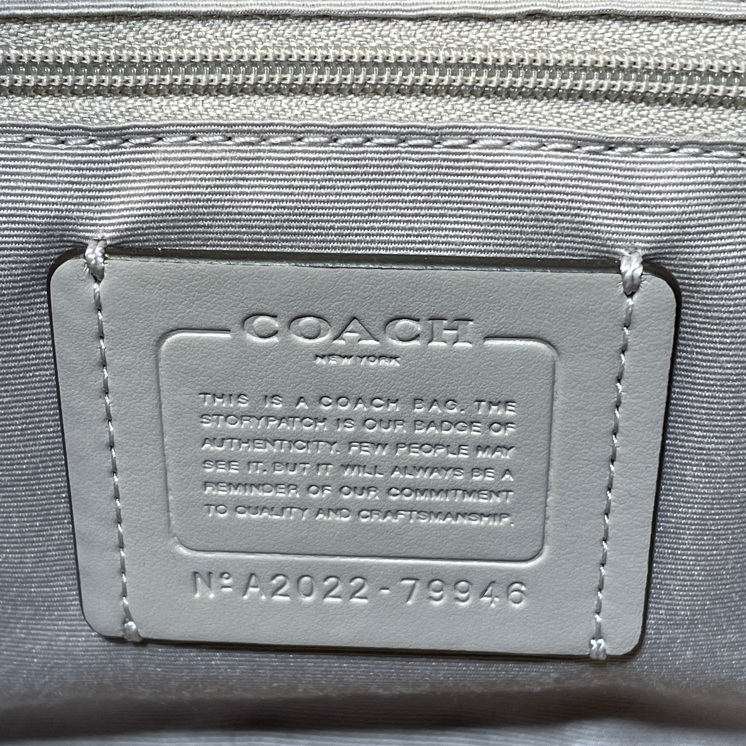 COACH/Cross Body Bag/Leather/GRY/ view 4