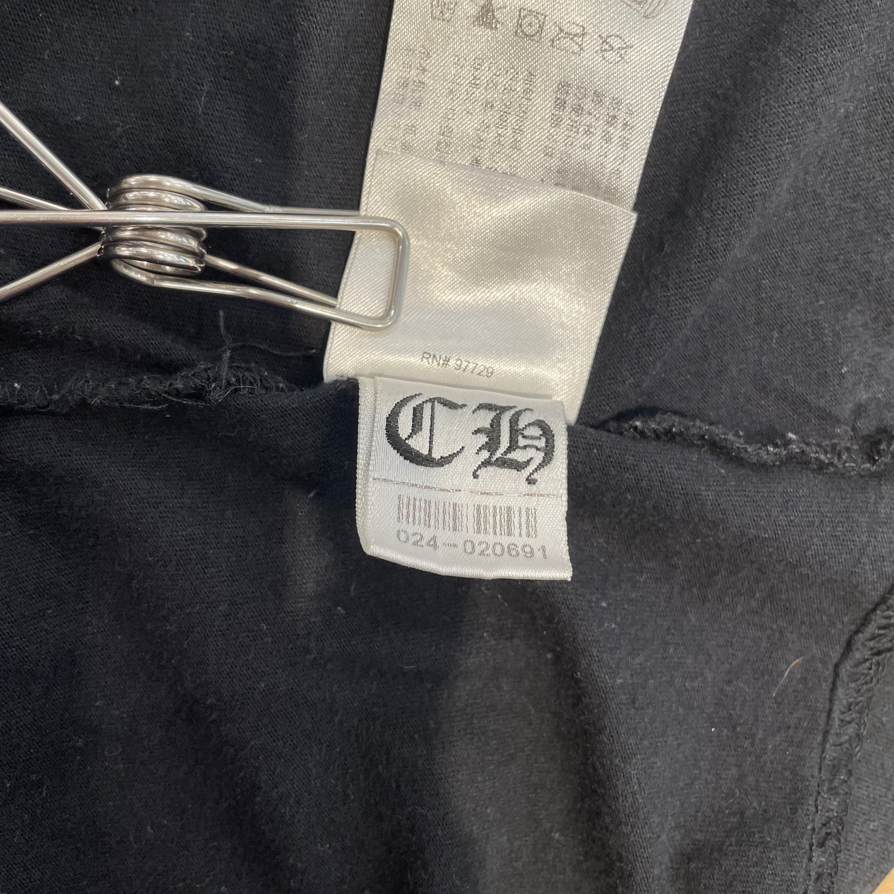 CHROME HEARTS/T-Shirt/L/Cotton/BLK/pocket tee view 5