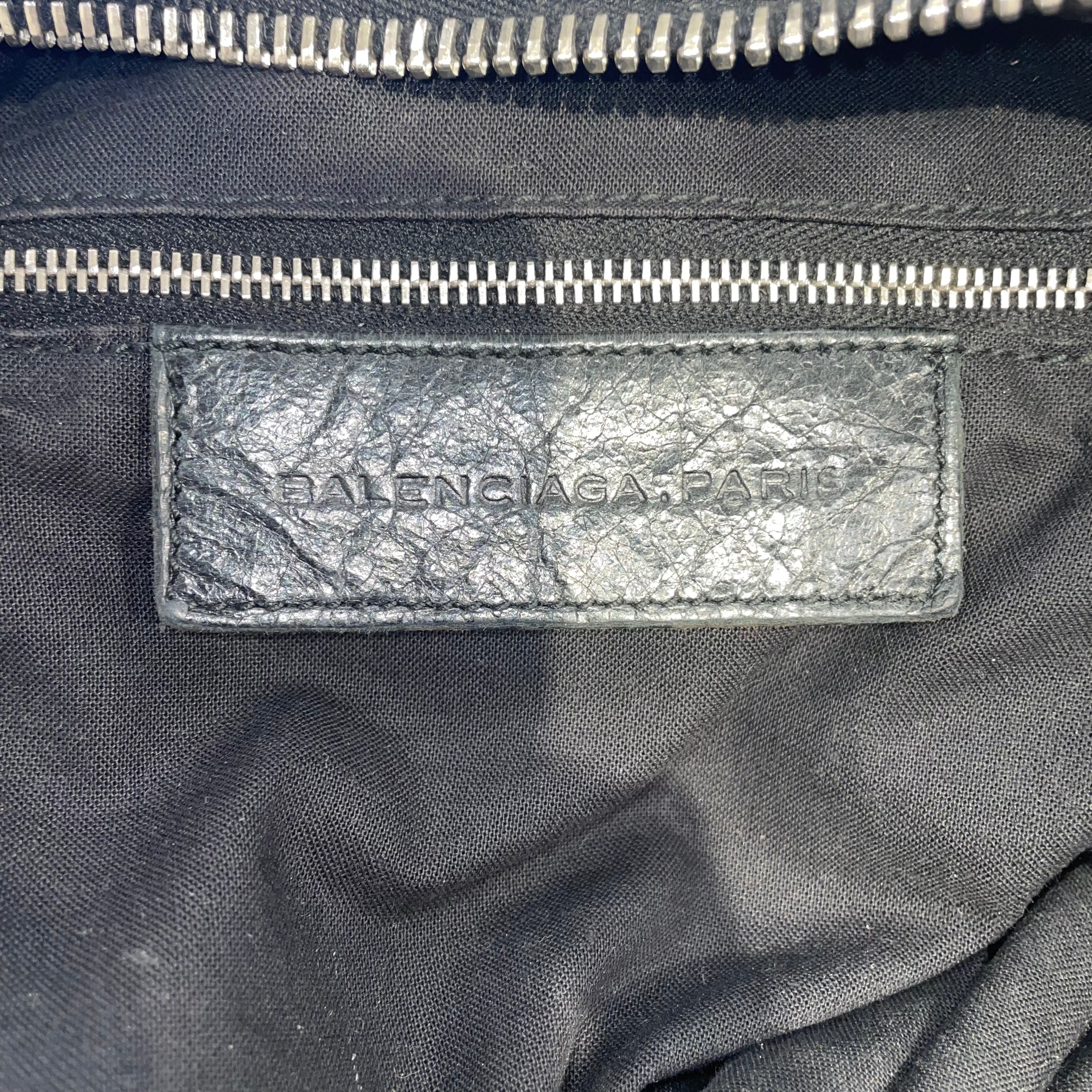 BALENCIAGA/Bag/Leather/BLK/CITY HANDBAG 21SILVR view 4
