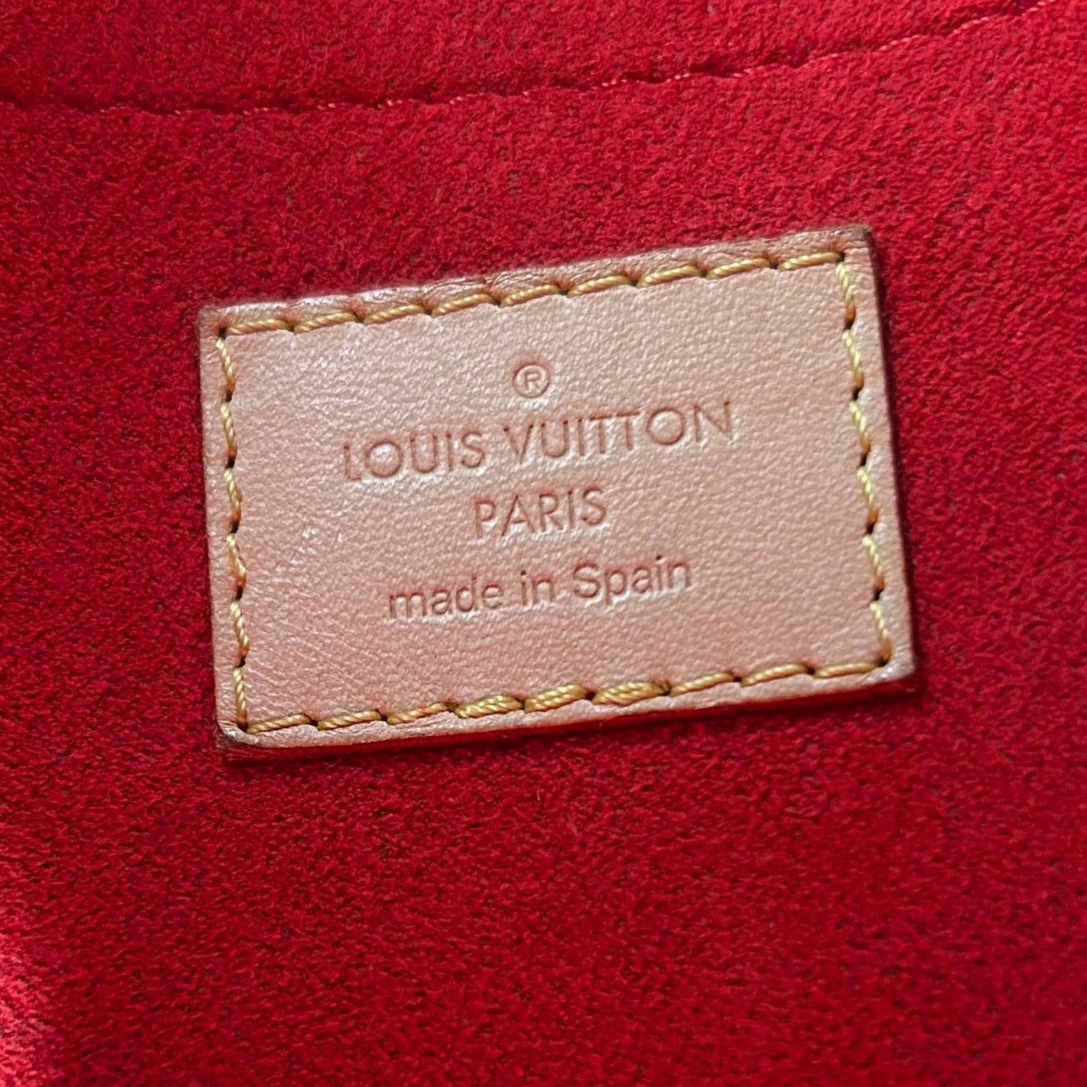 LOUIS VUITTON/Cross Body Bag/Monogram/Leather/BRW/Monogram Pallas view 4