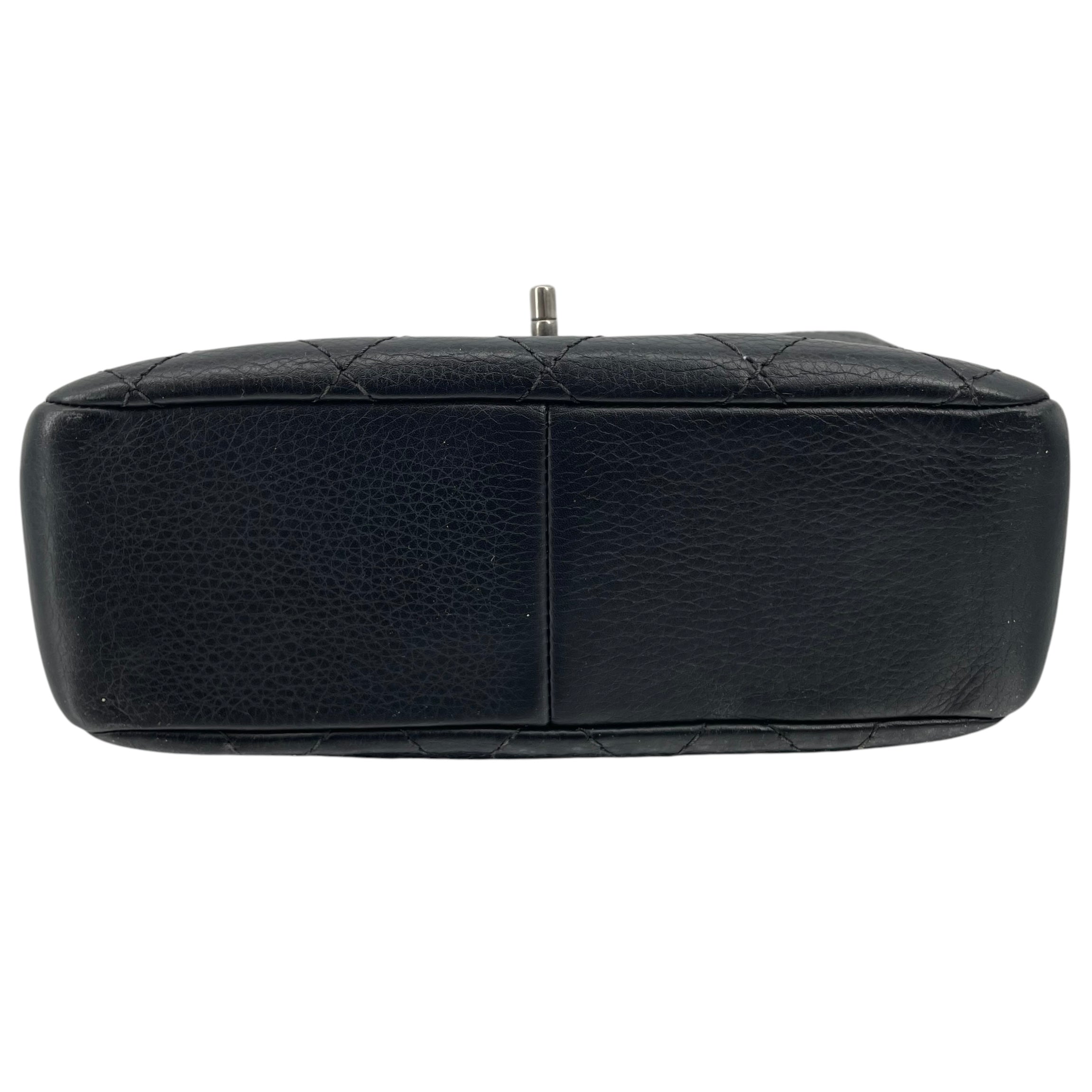 CHANEL/Cross Body Bag/S/Leather/BLK/25046720 view 3