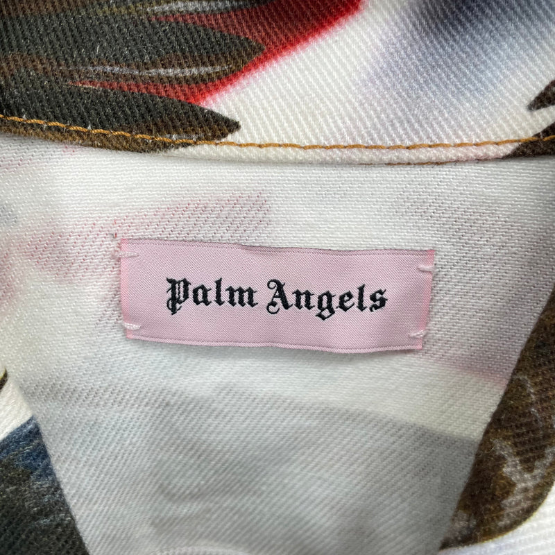 Palm Angels/Denim Jkt/S/Cotton/MLT/All Over Print/AMERICAN EAGLE ALL OVER PRINT