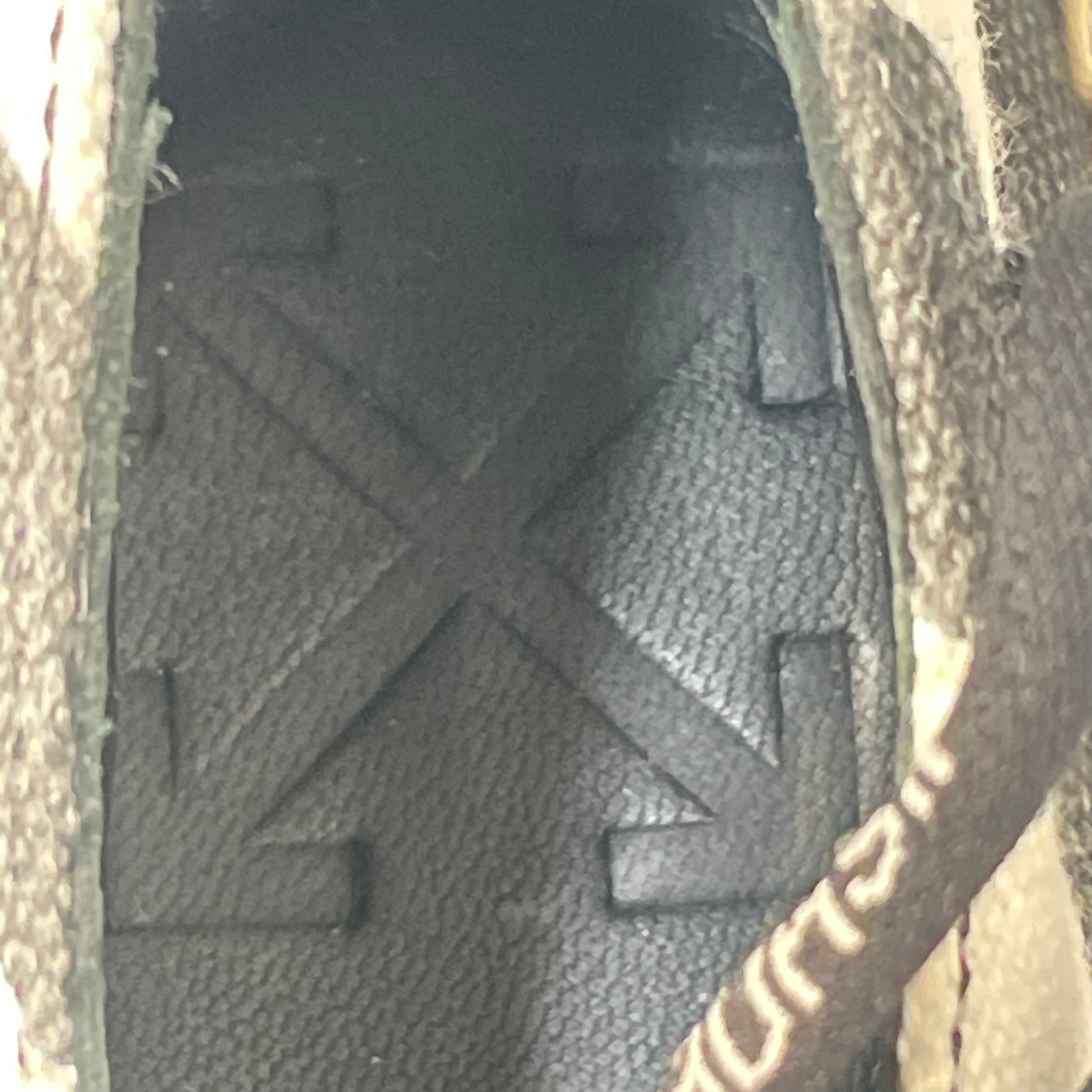 OFF-WHITE/Low-Sneakers/EU 35/Stripe/Cotton/BLK/FLAT ESPADRILLAS view 3