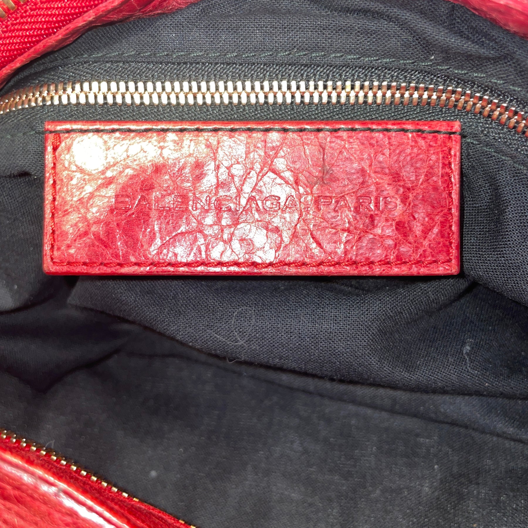 BALENCIAGA/Cross Body Bag/Lambskin/RED/City Bag – 2nd STREET USA
