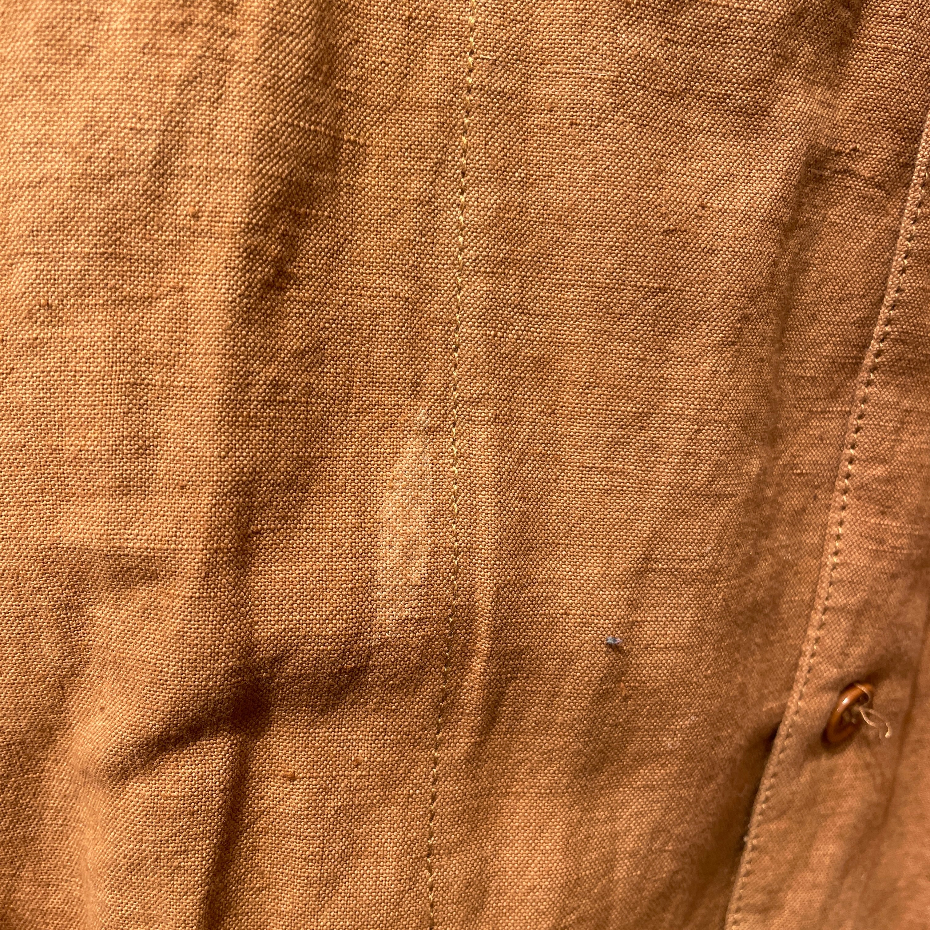 Story mfg./SS Shirt/L/Linen/CML/floral embroidery view 6