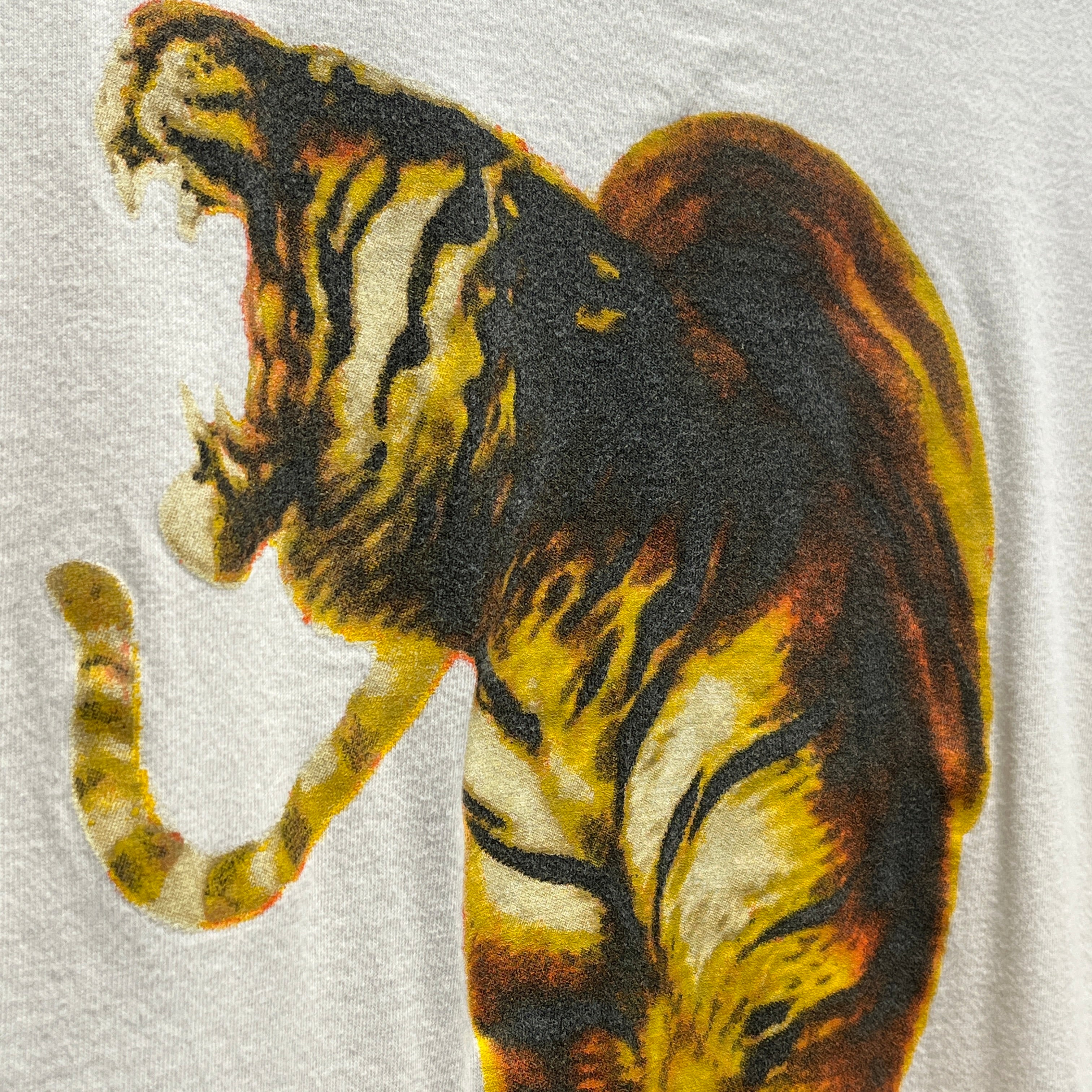 RHUDE/T-Shirt/S/Cotton/WHT/Graphic/TIGER GRAPHIC view 6