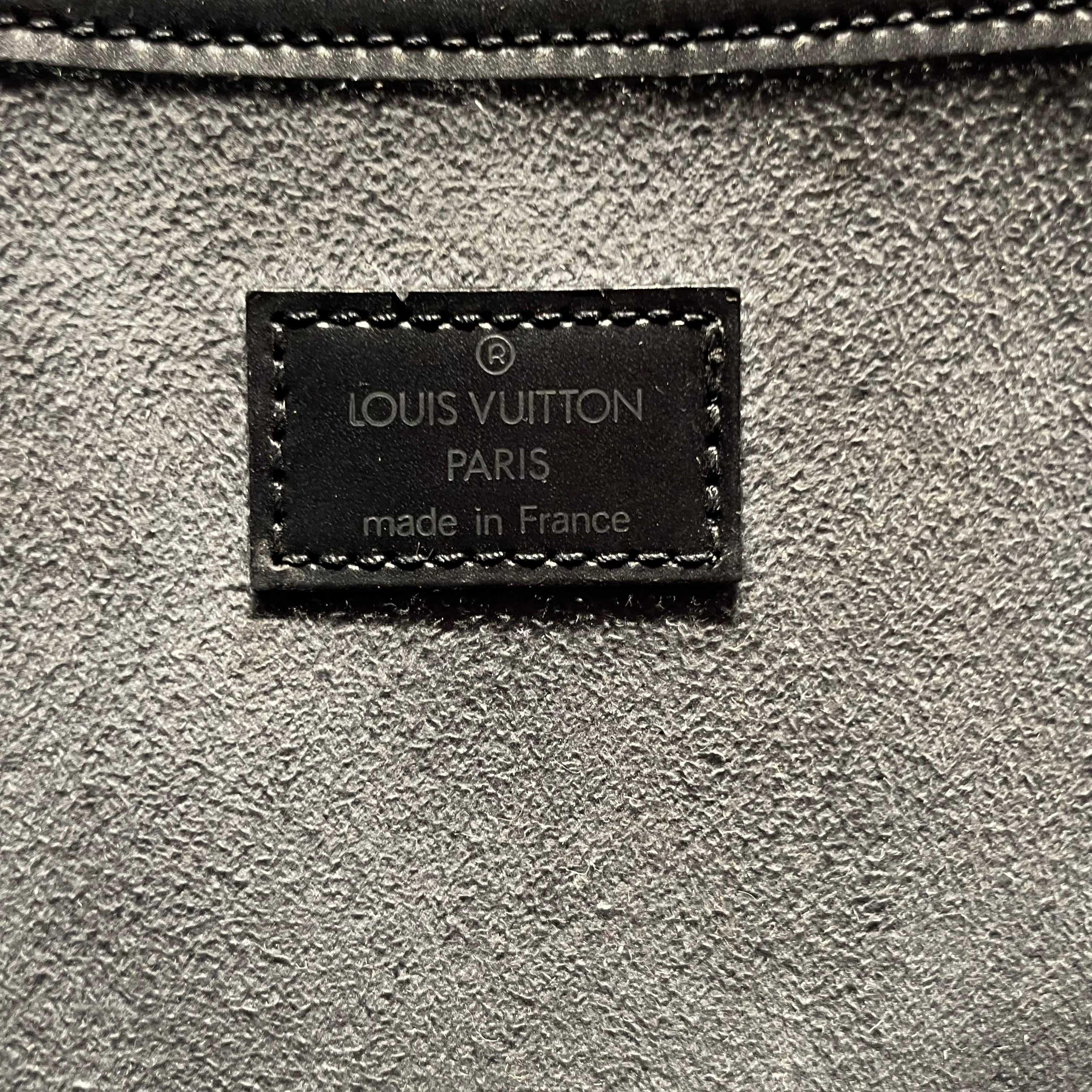 LOUIS VUITTON/Hand Bag/Leather/BLK/noctambule view 5